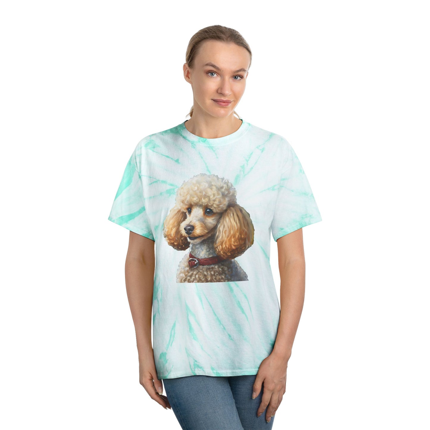 Standard Poodle #2 - Tie-Dye Tee, Cyclone