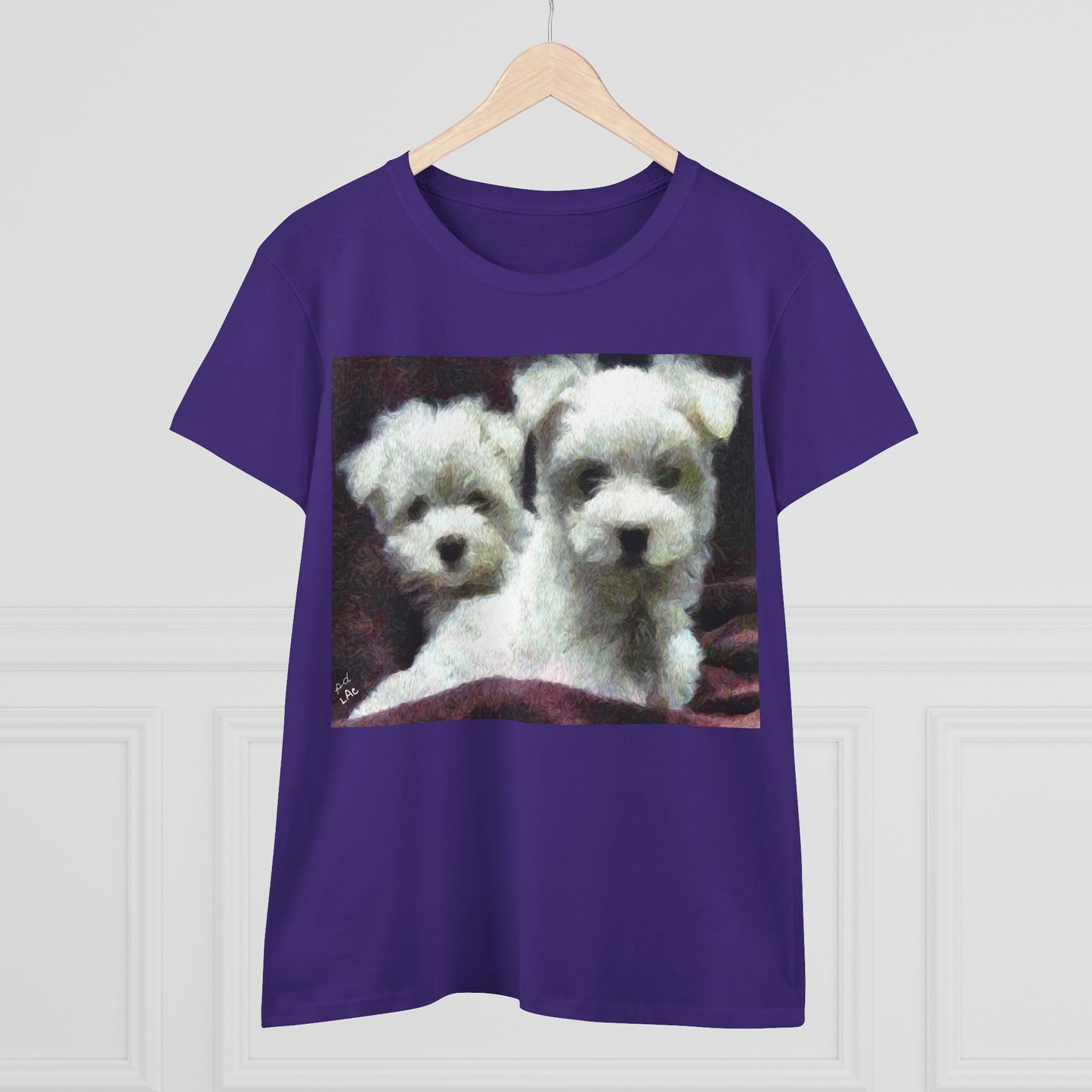 Maltese Women's Midweight Cotton Tee