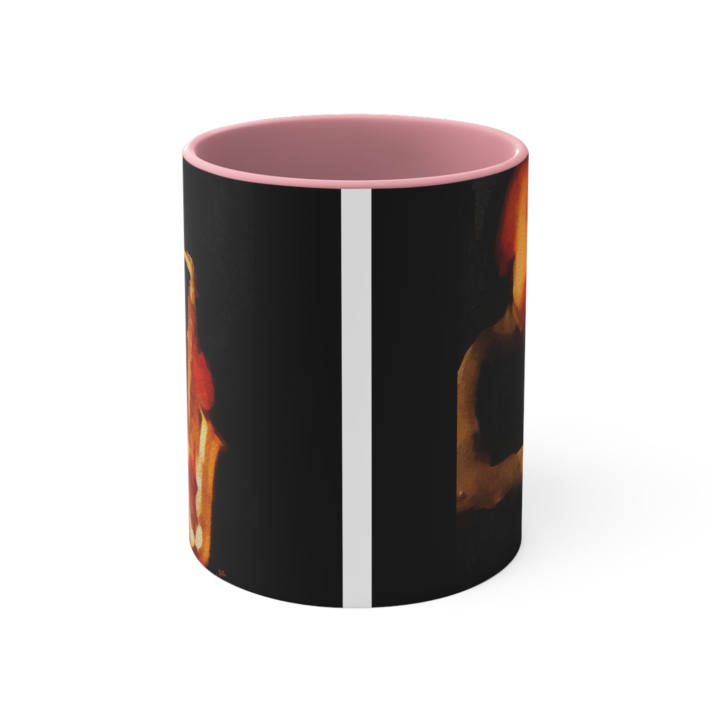 Saxophonist - Accent Coffee Mug, 11oz