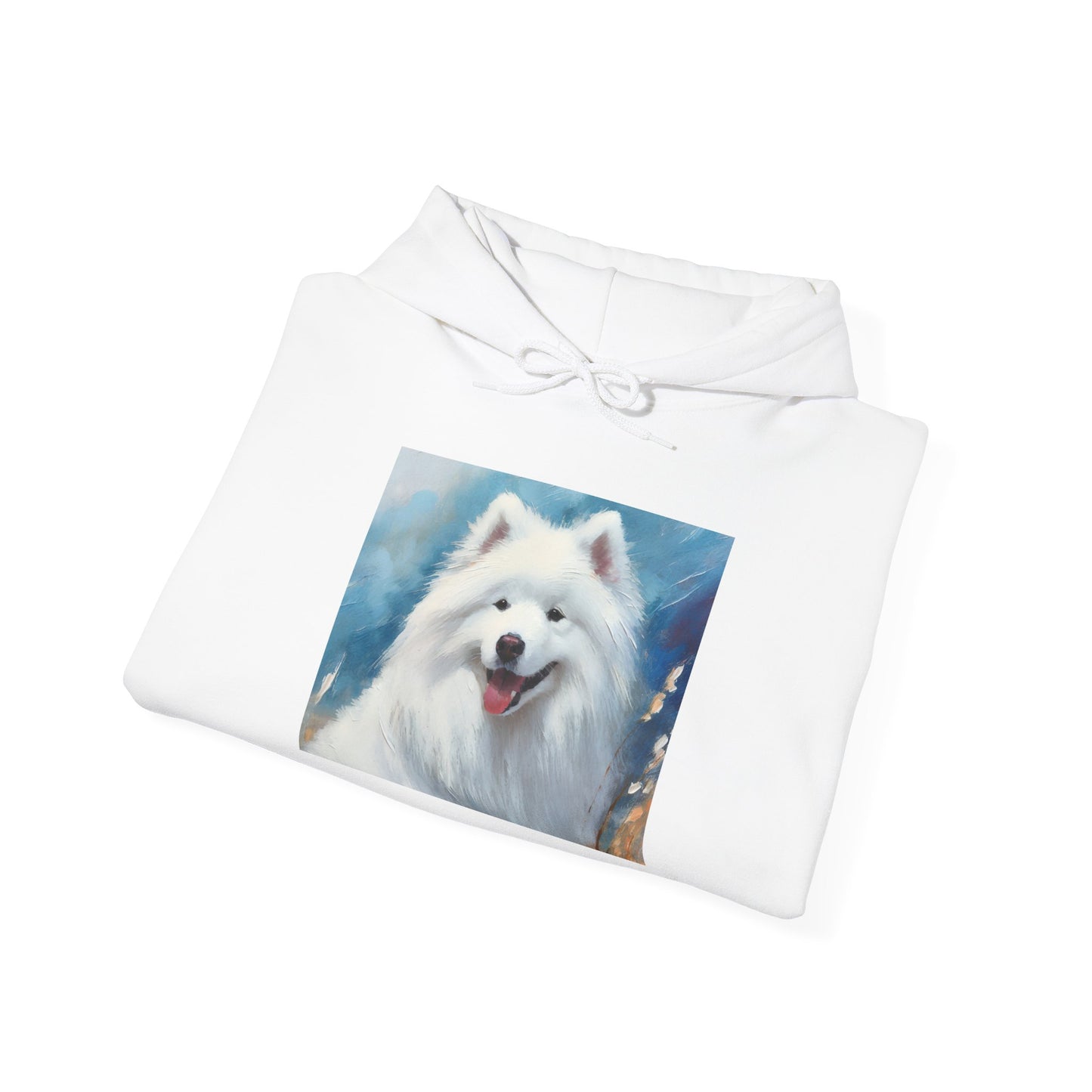 Samoyed Unisex 50/50 Hooded Sweatshirt
