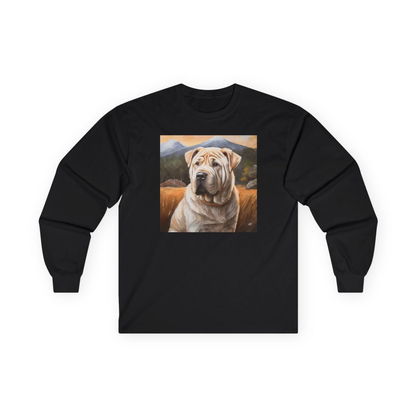 Chinese Shar-Pei Classic Cotton Long Sleeve Tee