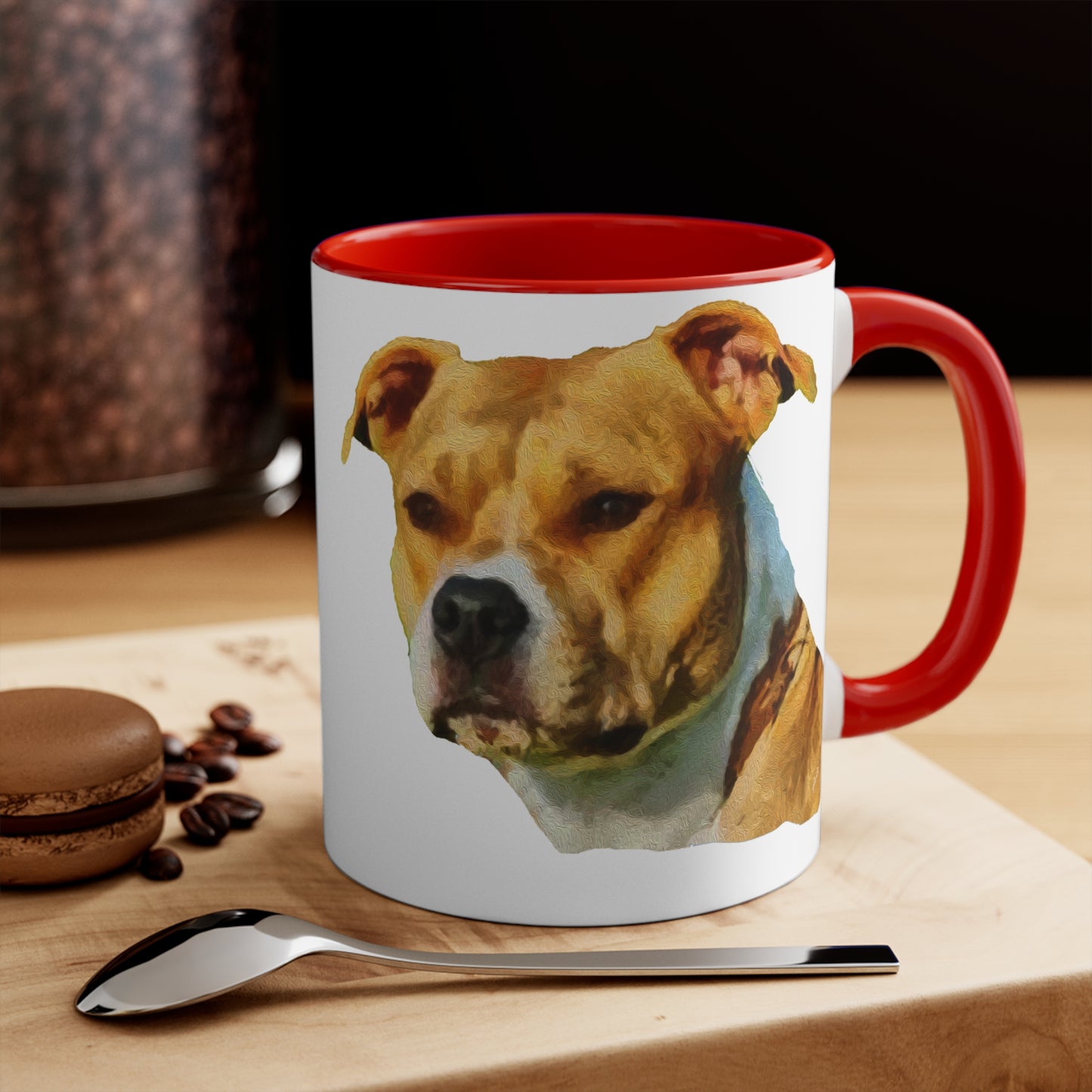 Pit Bull Accent Coffee Mug, 11oz