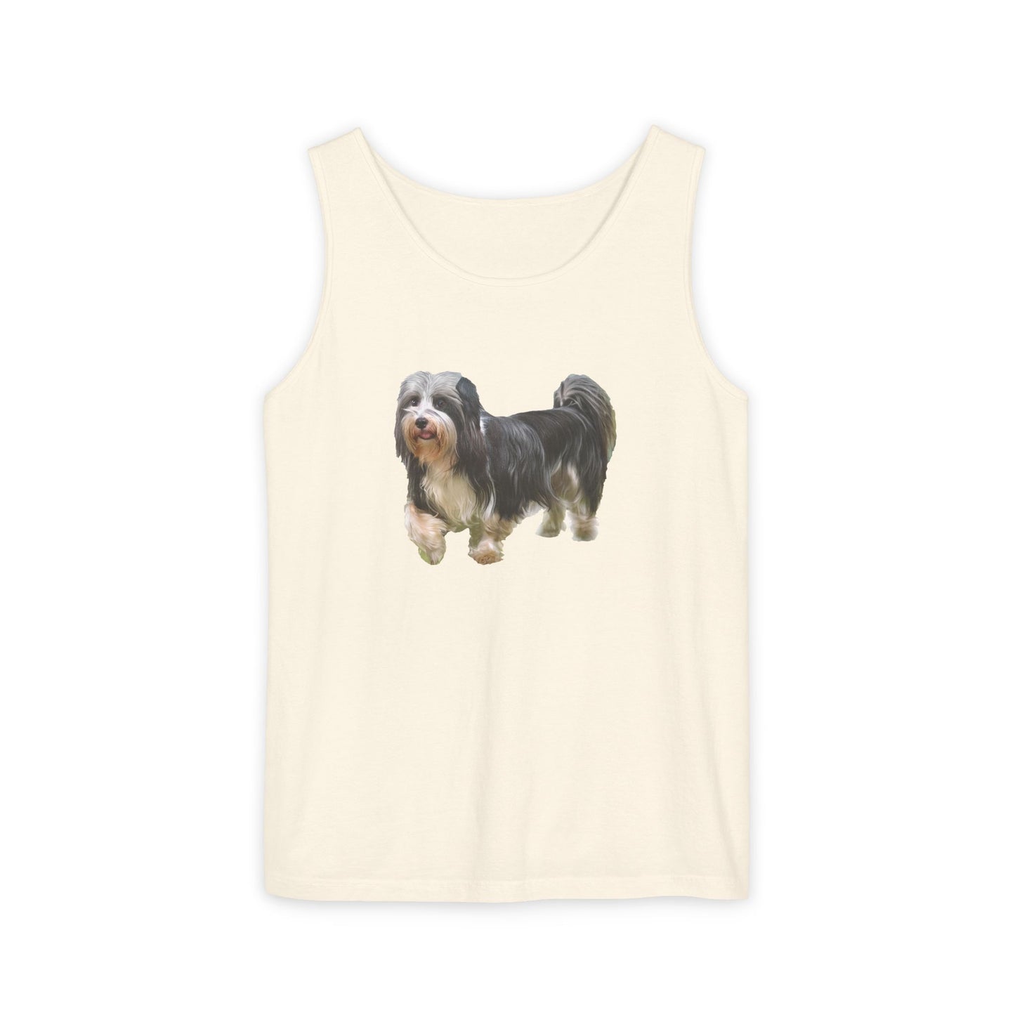 Lowchen - Unisex Relaxed Fit Garment-Dyed Tank Top