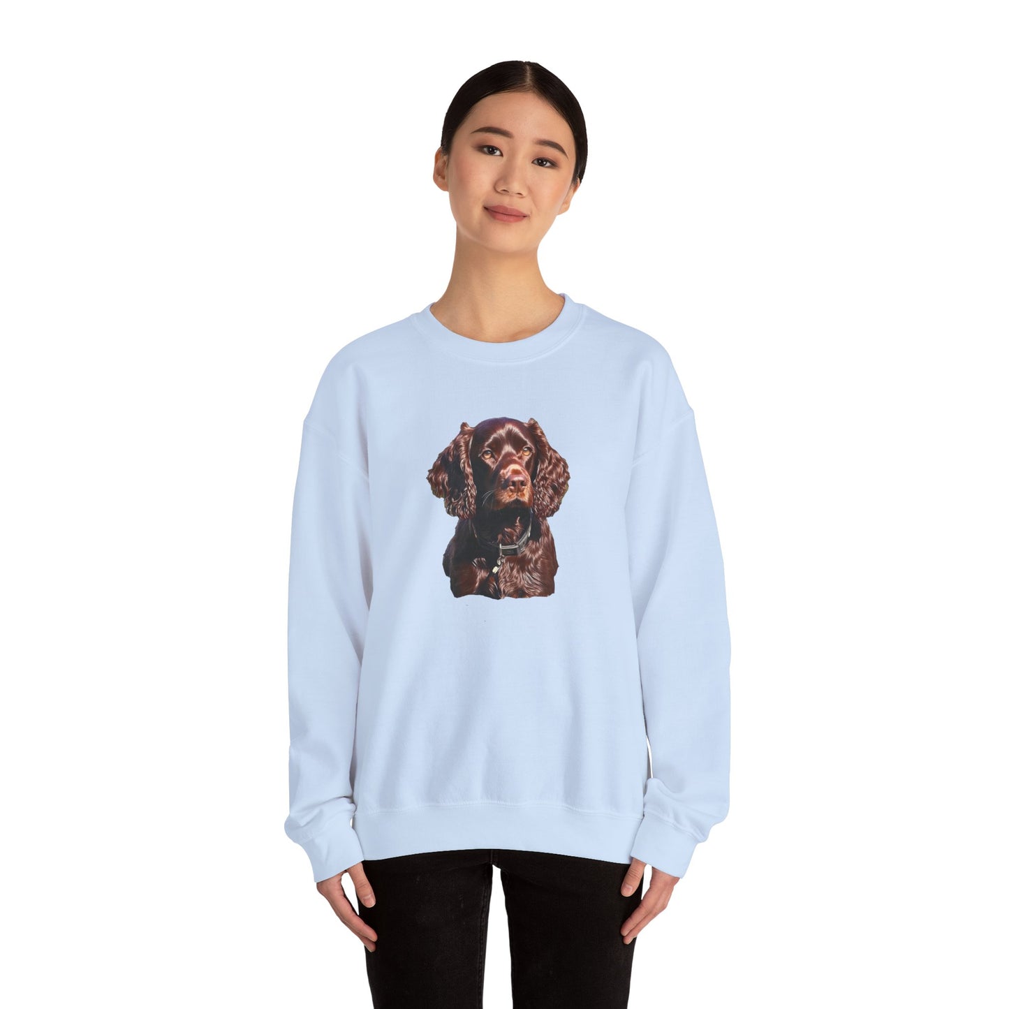 Boykin Spaniel -- Unisex 50/50 Crewneck Sweatshirt