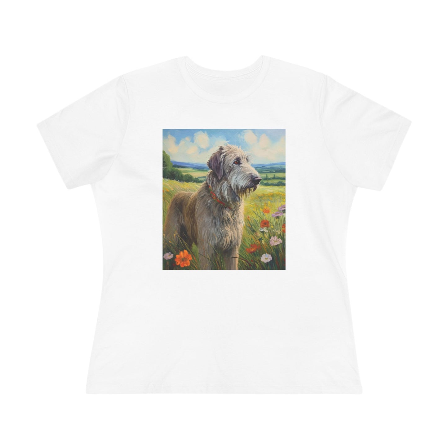 Irish Wolfhound - Women's Relaxed Fit Cotton Tee