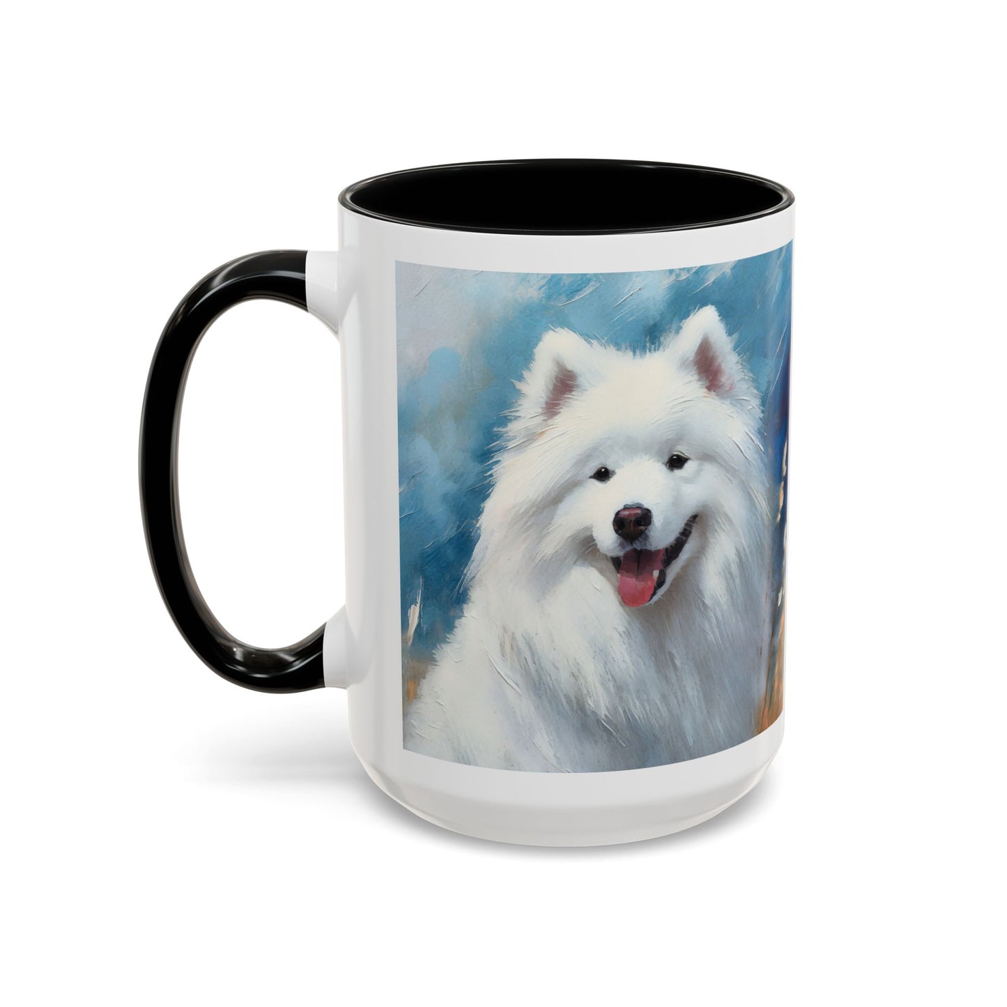 Samoyed Ceramic Accent Mug - 2 Sizes
