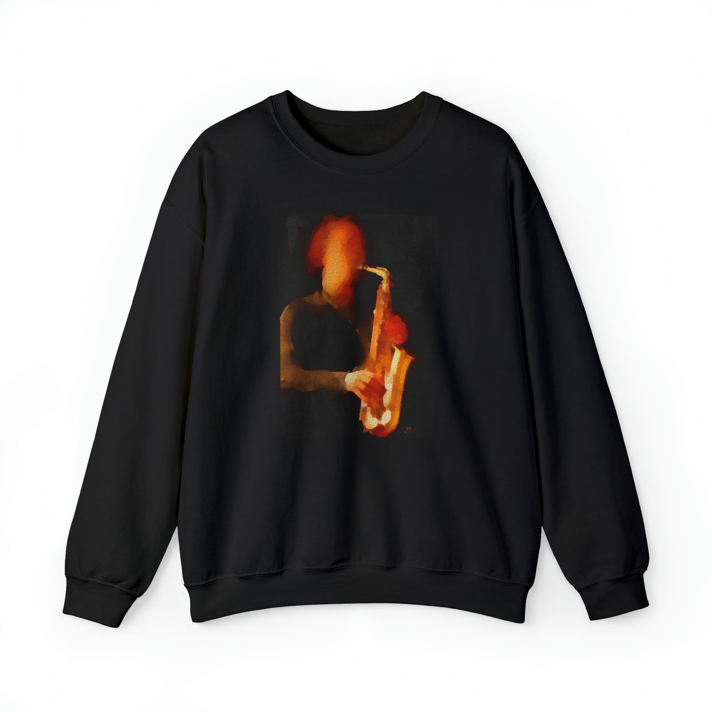 Saxophonist Unisex 50/50 Crewneck Sweatshirt