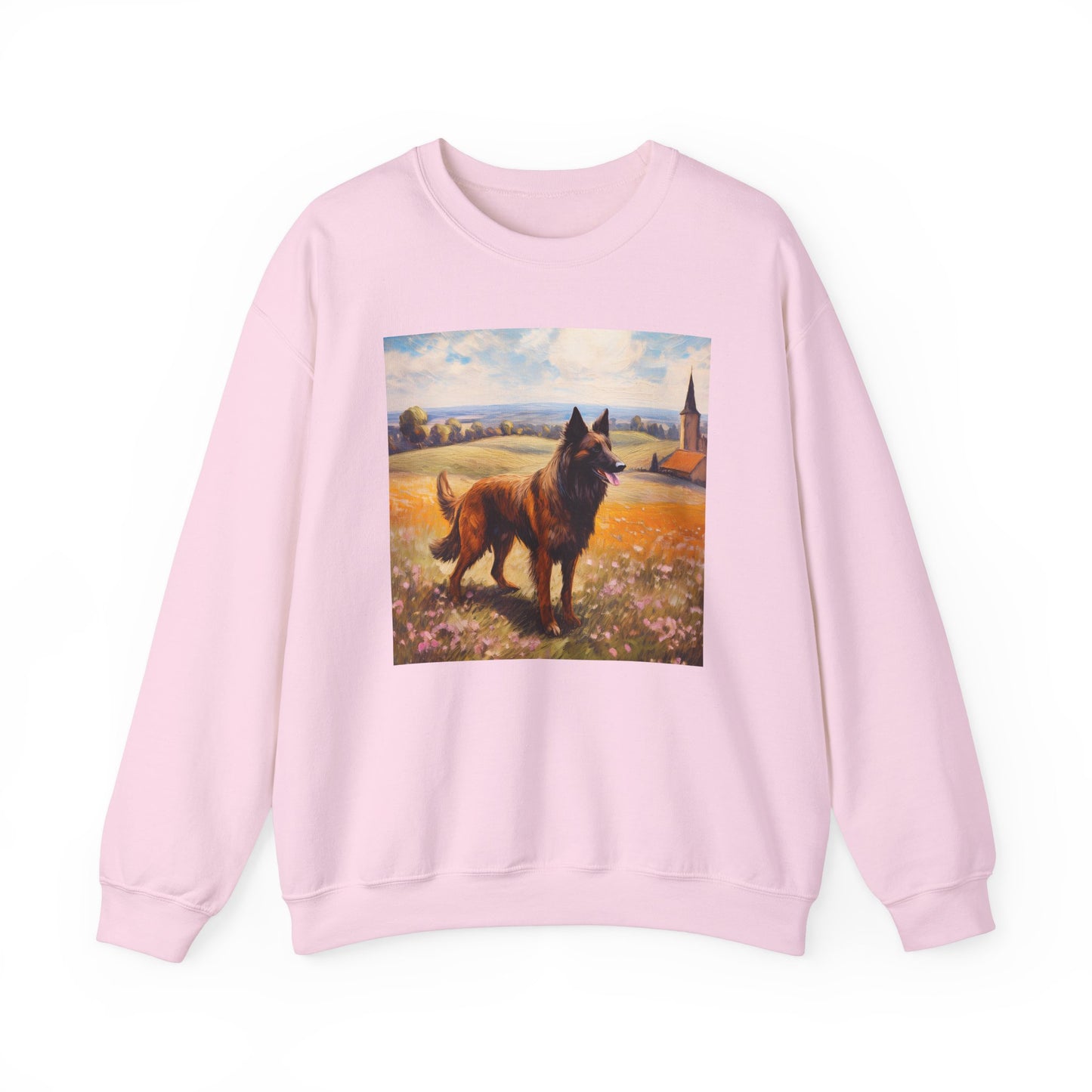 Belgian Tervuren Unisex 50-50 Crewneck Sweatshirt
