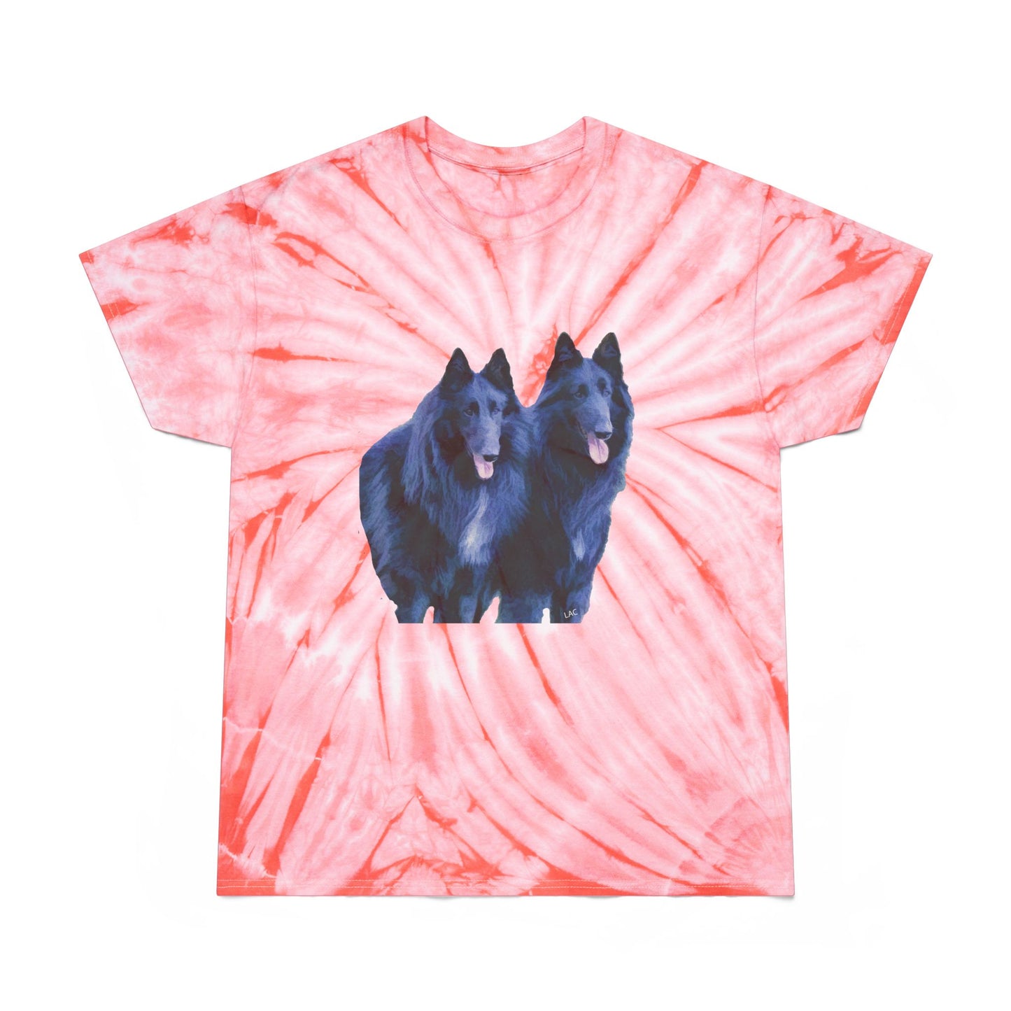 Belgian Shepherds -- Unisex Cotton Tie-Dye Tee, Cyclone
