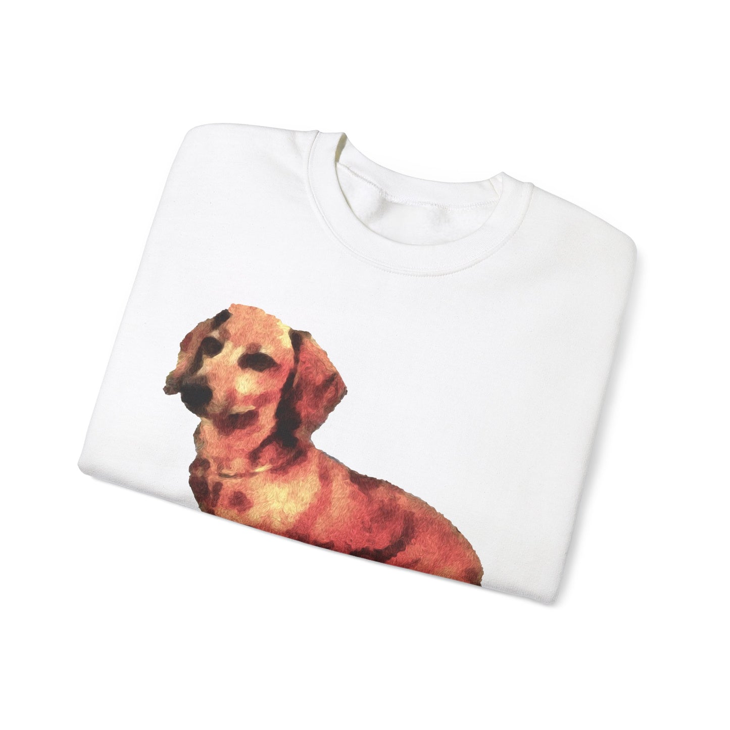 Dachshund 'Simone' Unisex 50/50 Crewneck Sweatshirt