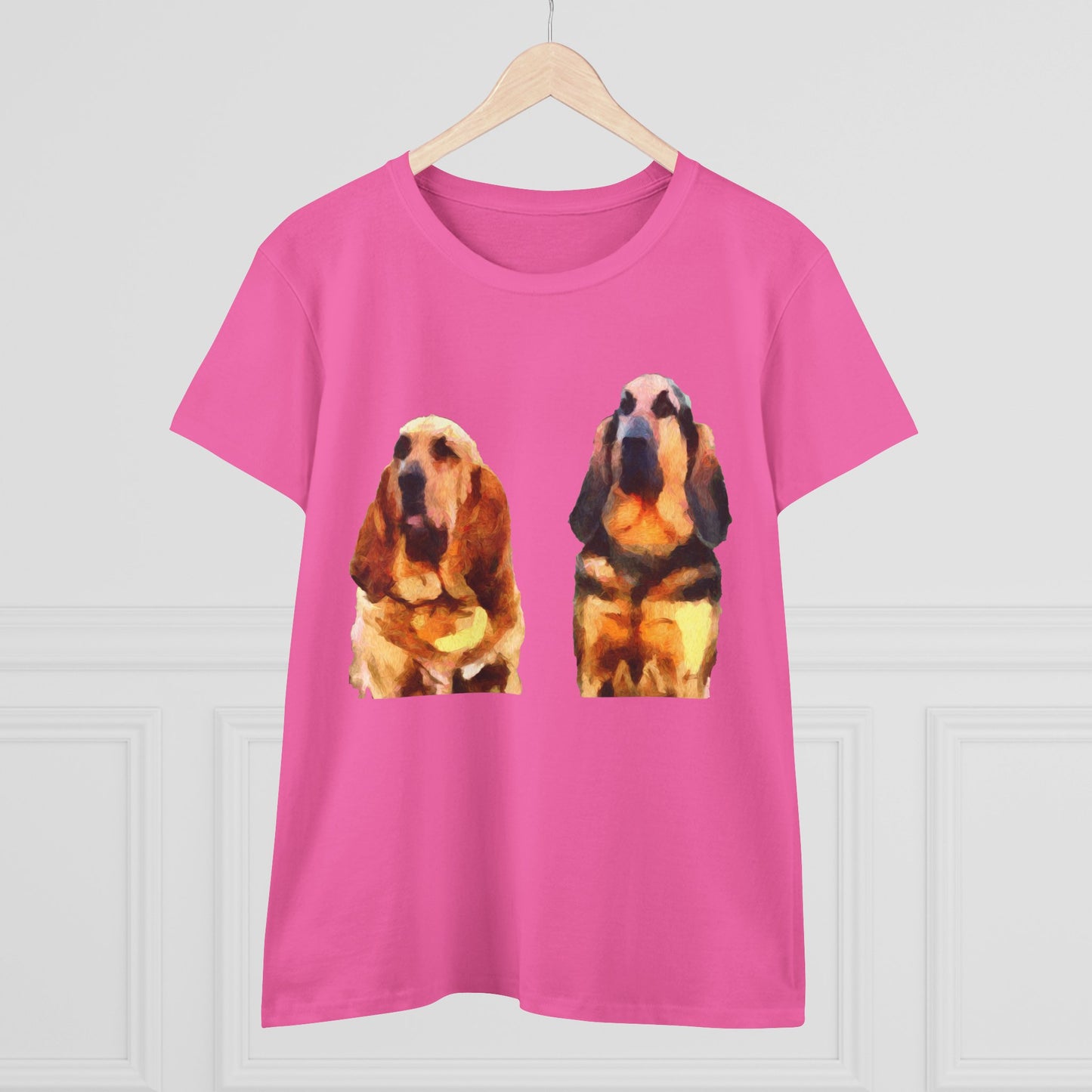 Bloodhounds 'Bear & Bubba' Women's Midweight Cotton Tee
