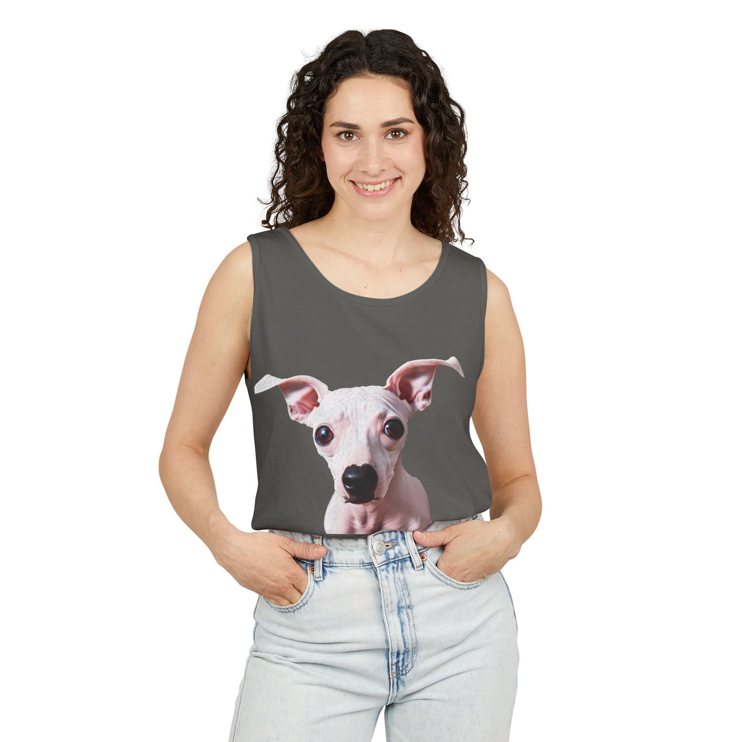 American Hairless Unisex Relaxed Fit Ringspun Cotton Tank Top
