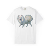 Japanese Spitz - Unisex Relaxed Garment-Dyed T-shirt