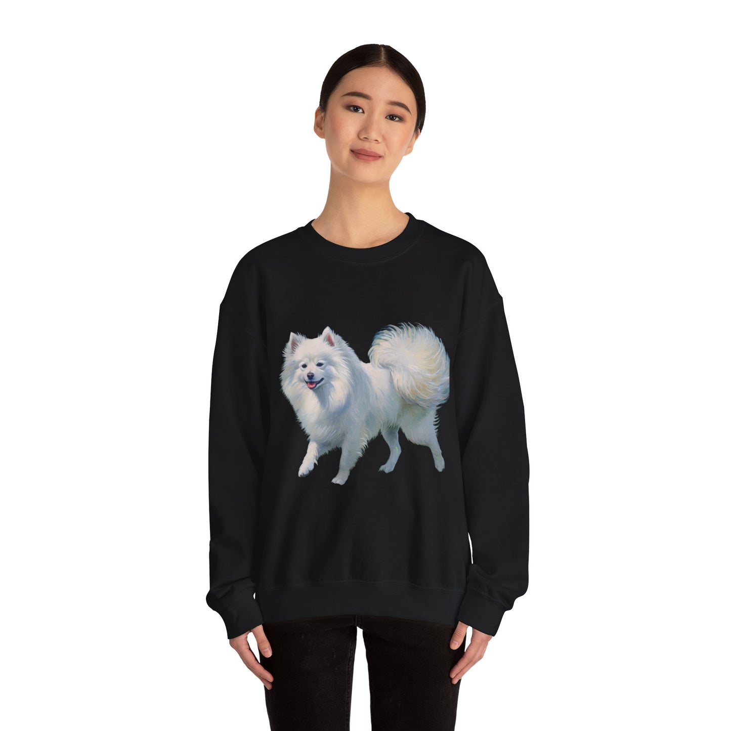 Japanese Spitz - Unisex 50/50 Crewneck Sweatshirt