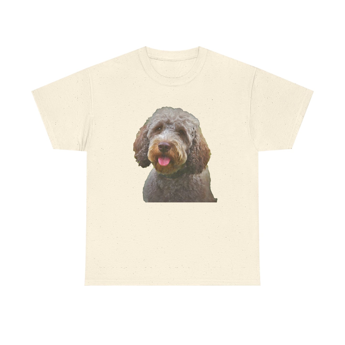 Lagotto Romagnolo 'Italian Truffle Dog' Unisex Heavy Cotton Tee