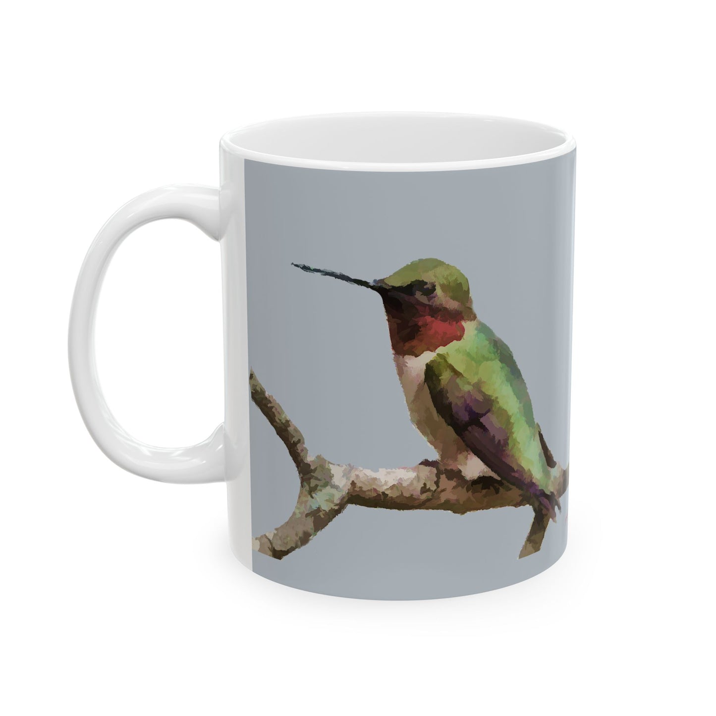 Humming Bird 'Cheeky' Ceramic Mug 11oz
