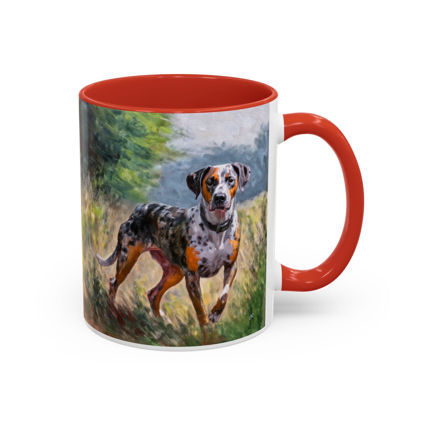 Catahoula Ceramic Accent Coffee Mug