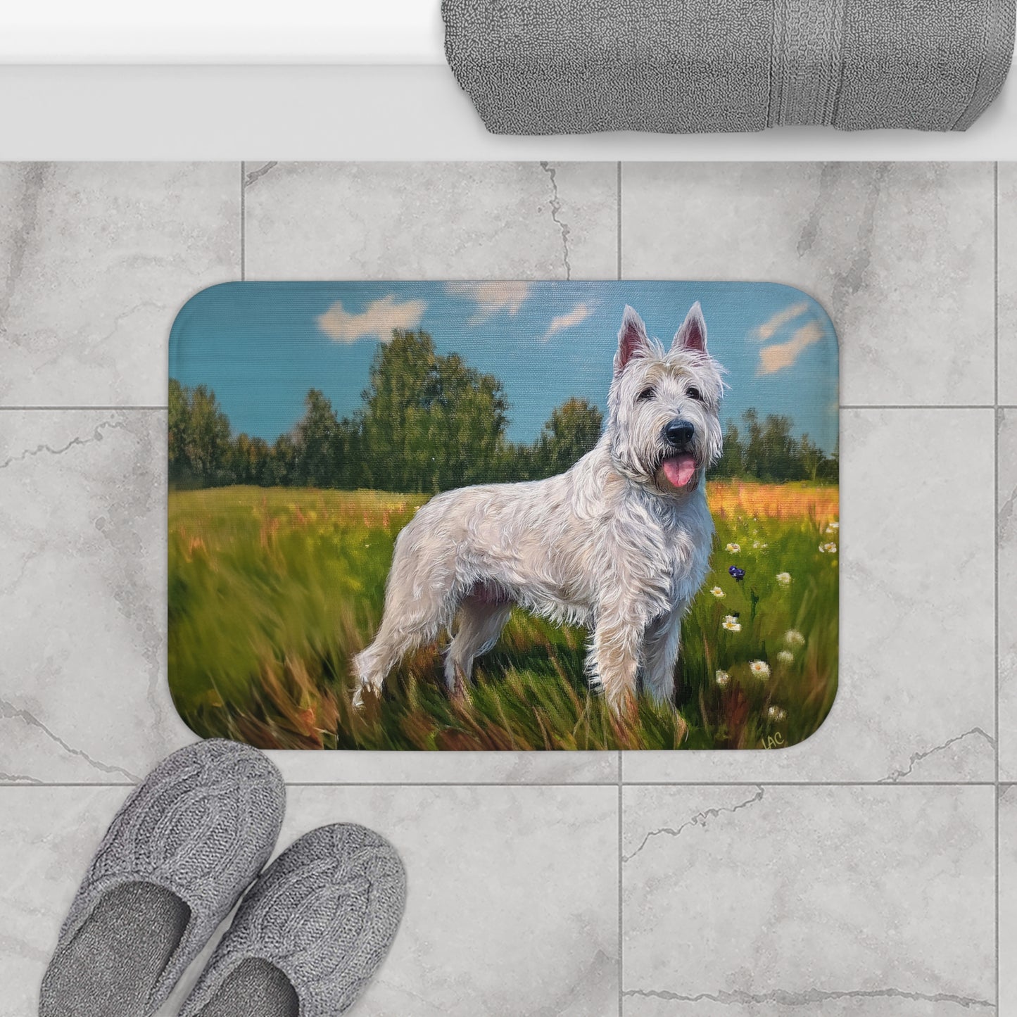 Bouvier des Ardennes Bathroom Rug Mat