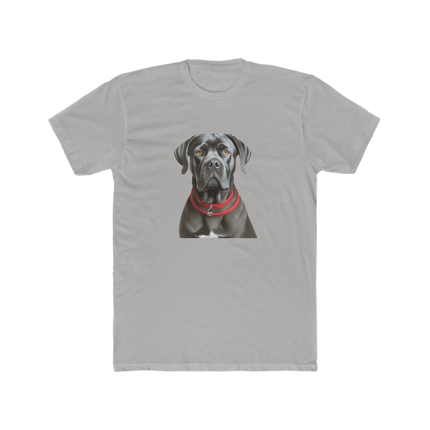 Cane Corso - Men's Fitted Cotton Crew Tee