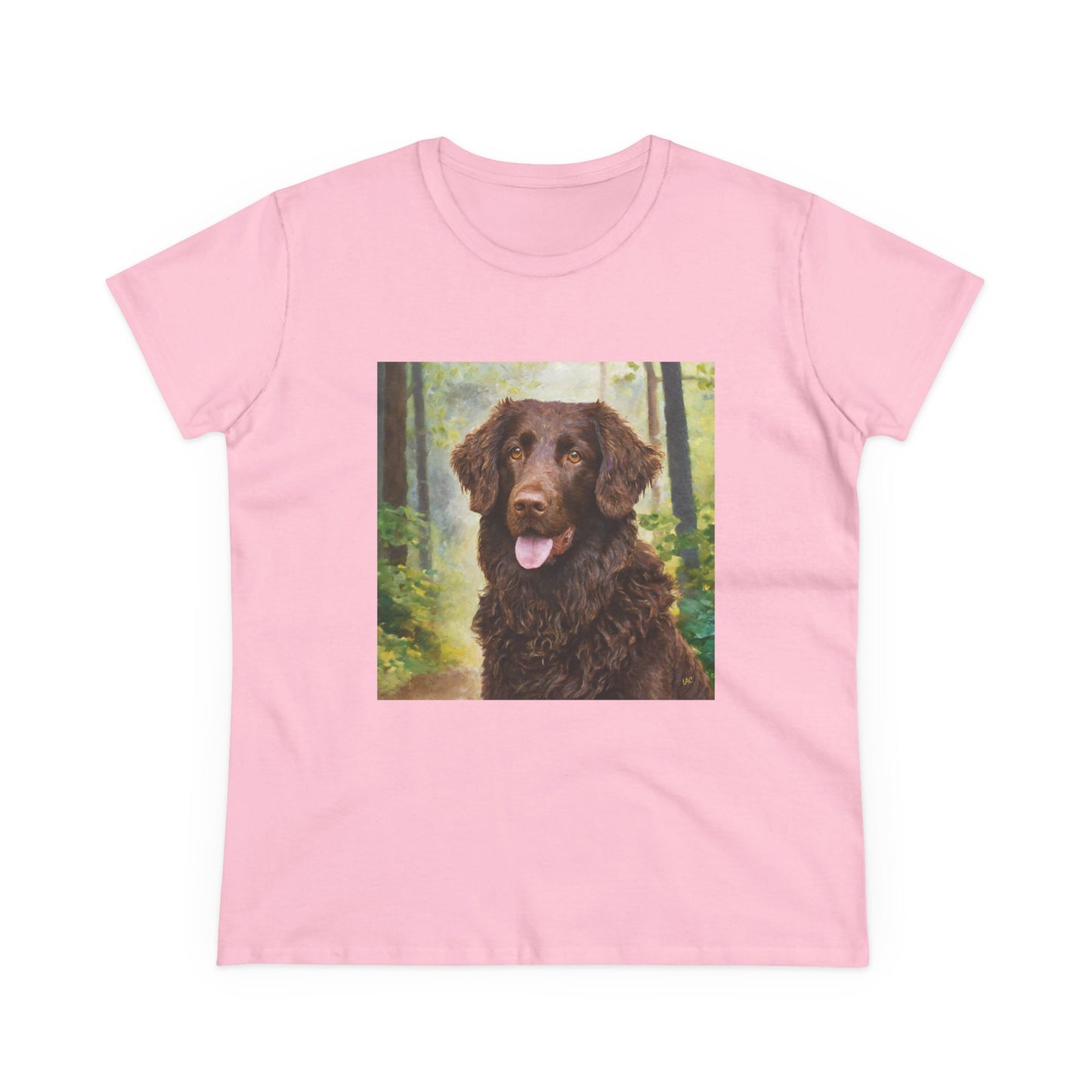 Curly-Coated Retriever Women's Midweight Cotton Tee