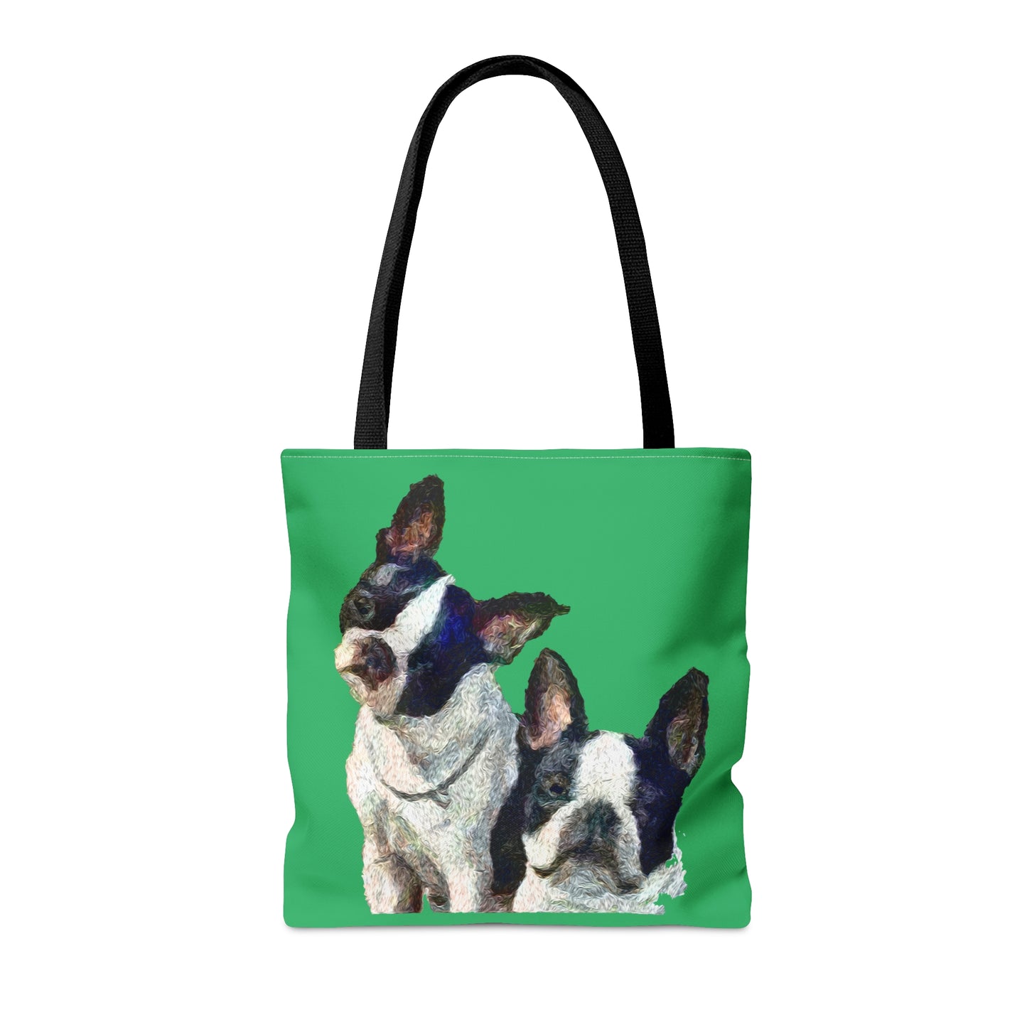 Boston Terrriers "Skipper & Dee Dee" Tote Bag