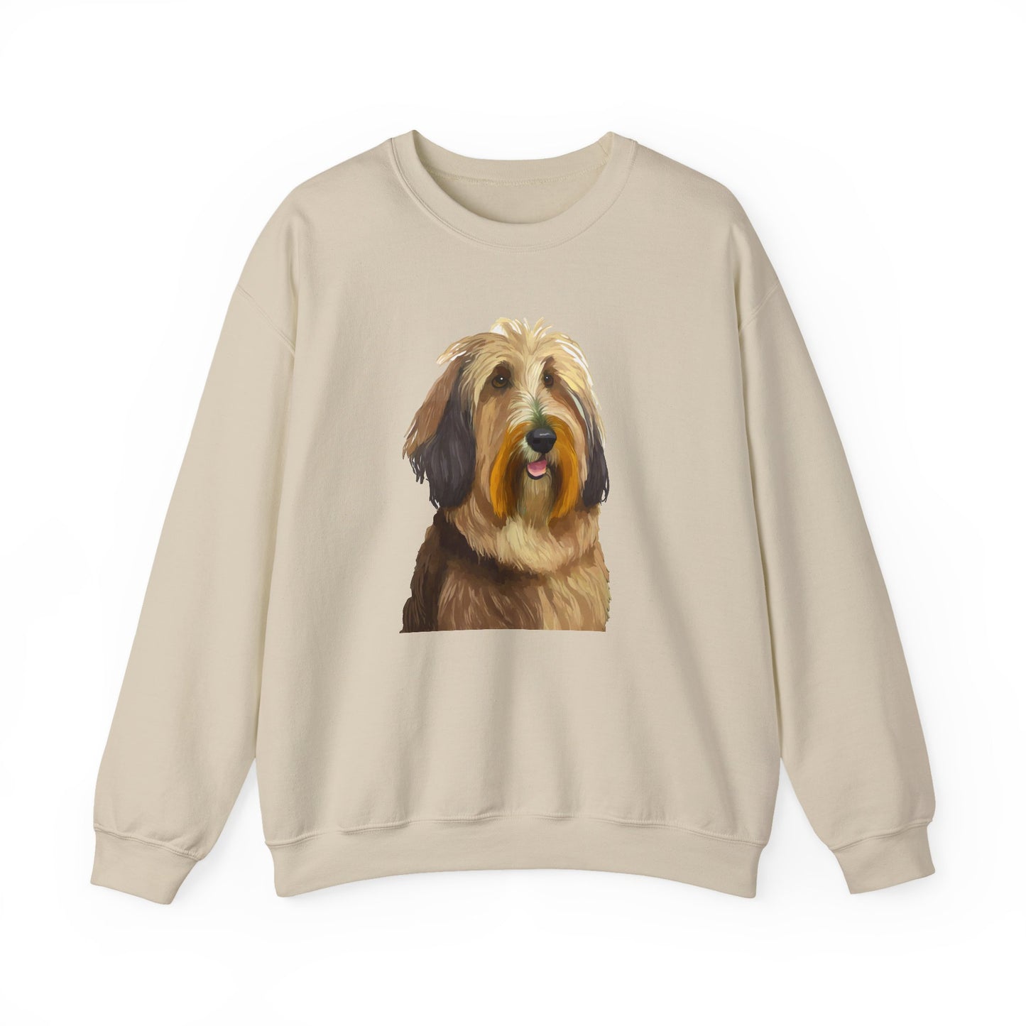 Bergamasco Sheepdog Unisex 50/50 Crewneck Sweatshirt