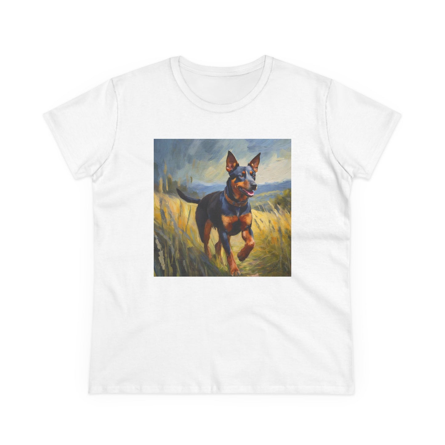Lancashire Heeler Women's Midweight Cotton Tee