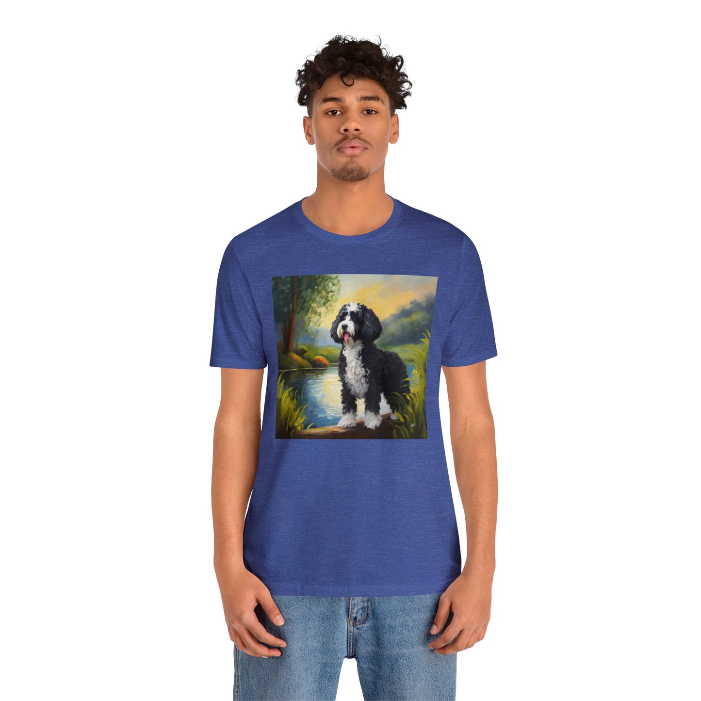 Portuguese Water Dog Jersey Short Sleeve Tee