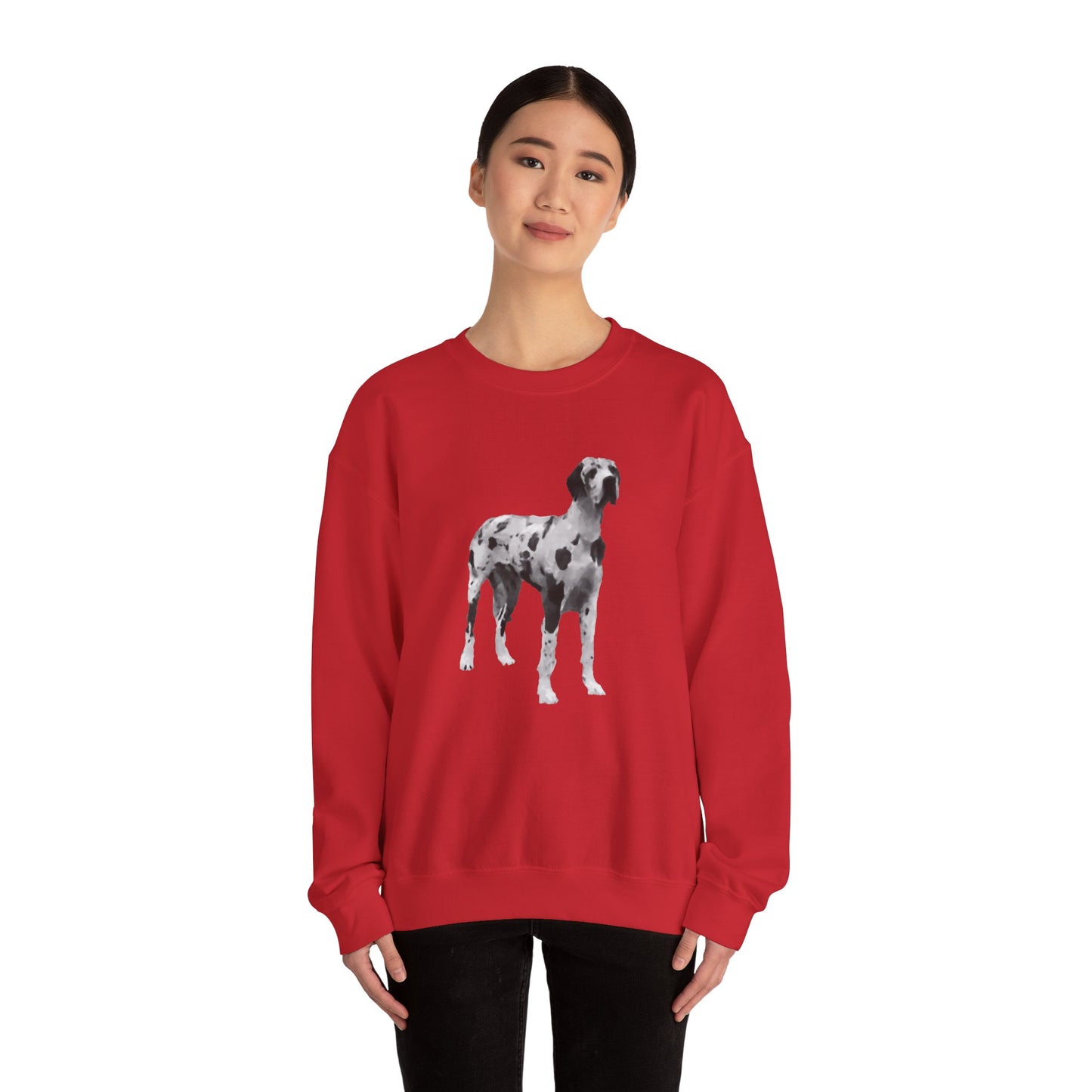 Great Dane 'Zeus' Unisex 50/50 Crewneck Sweatshirt
