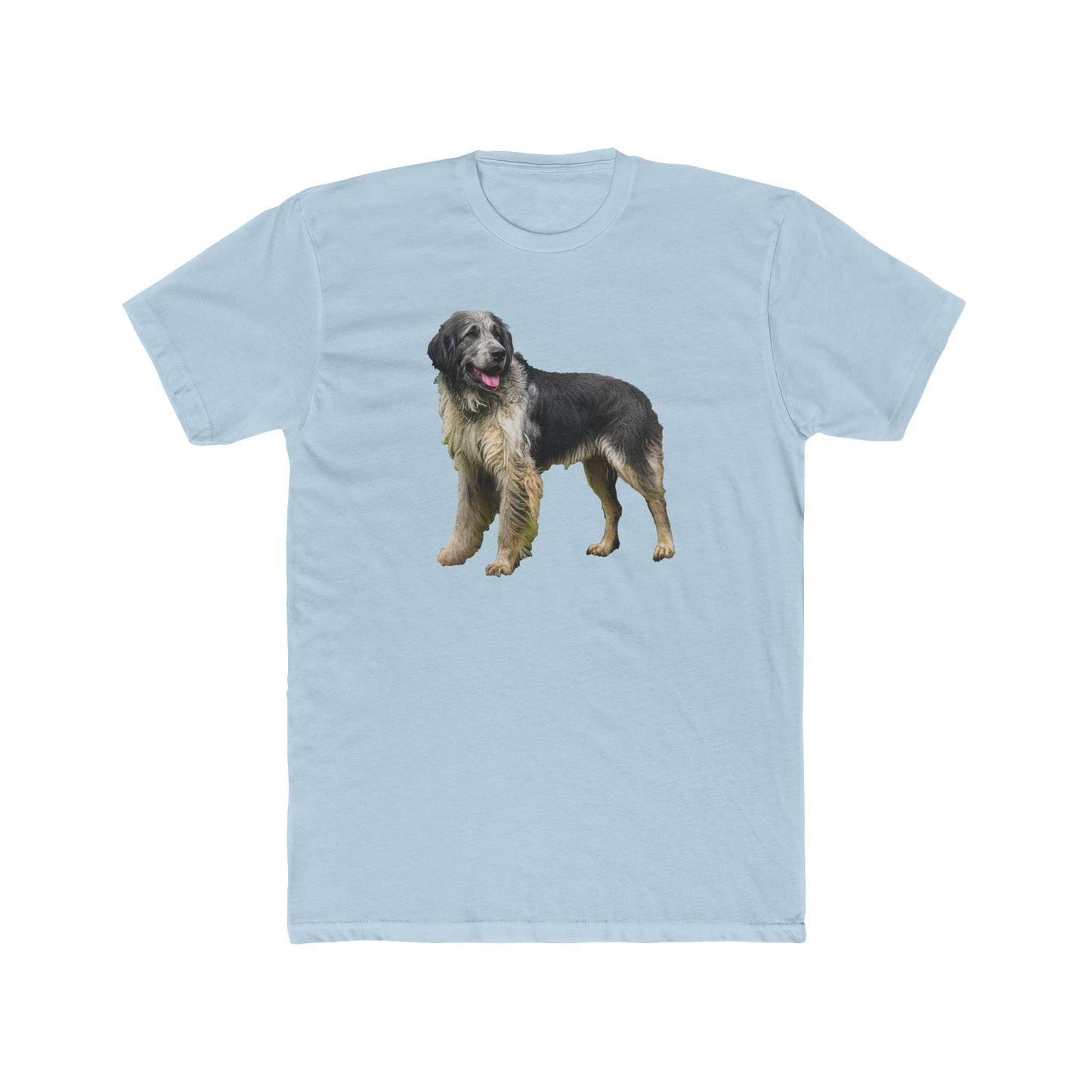 Romanian Carpathian Shepherd - Men's Fitted Cotton Crew Tee