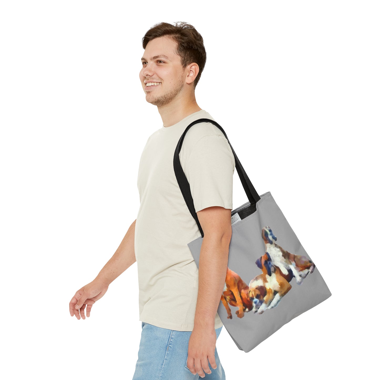 Boxer "Quartet" Tote Bag: Your Stylish Companion