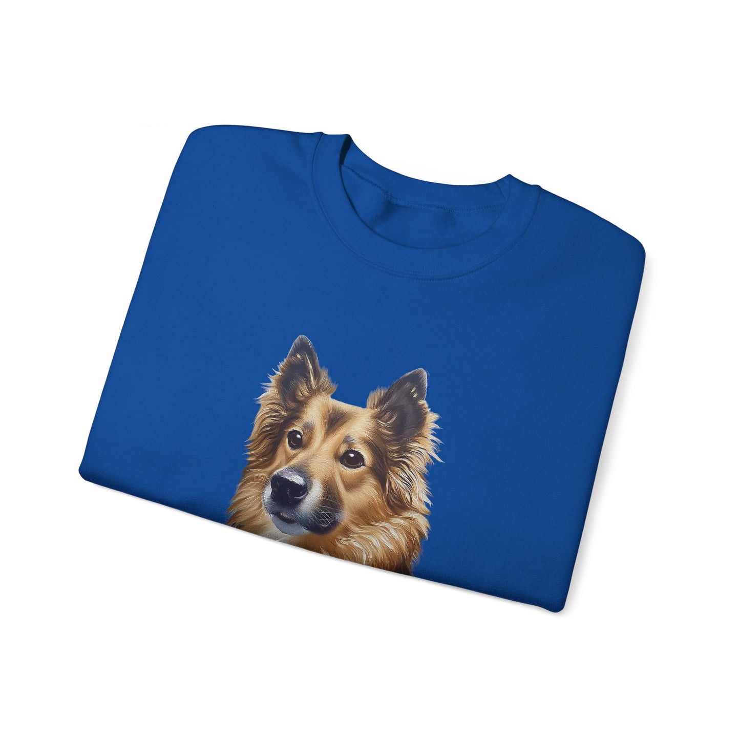 Icelandic Sheepdog Unisex 50/50 Crewneck Sweatshirt