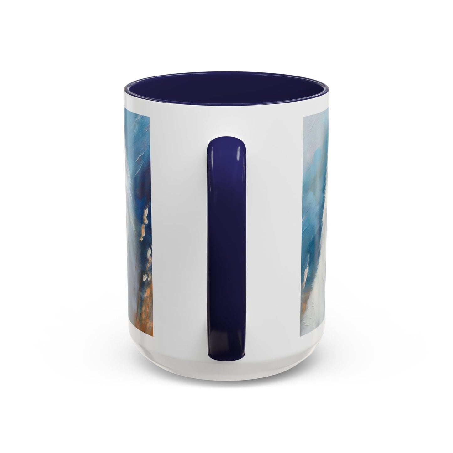 Samoyed Ceramic Accent Mug - 2 Sizes
