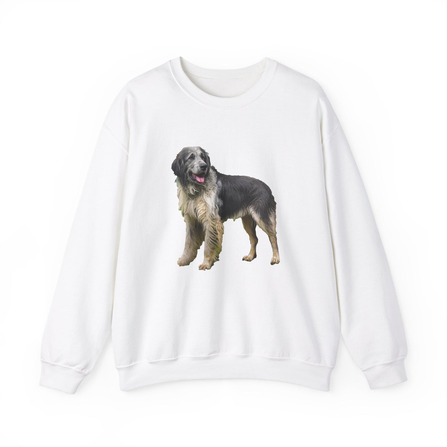 Romanian Mioritic Shepherd Dog Unisex 50/50 Crewneck Sweatshirt