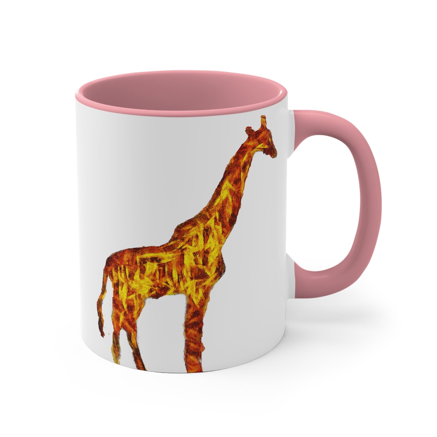 Giraffe 'Camile' Accent Coffee Mug, 11oz