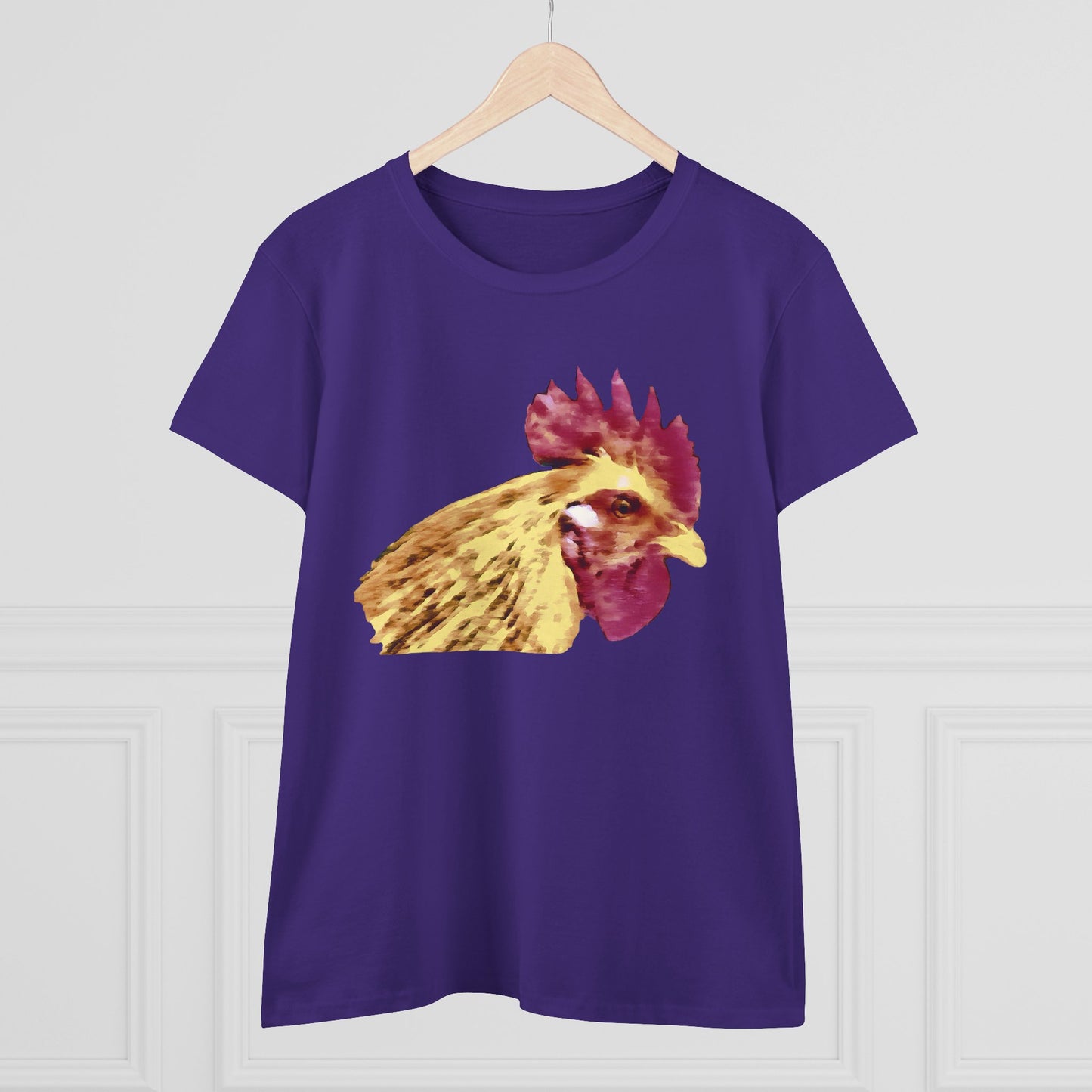 Rooster 'Spencer' Women's Midweight Cotton Tee