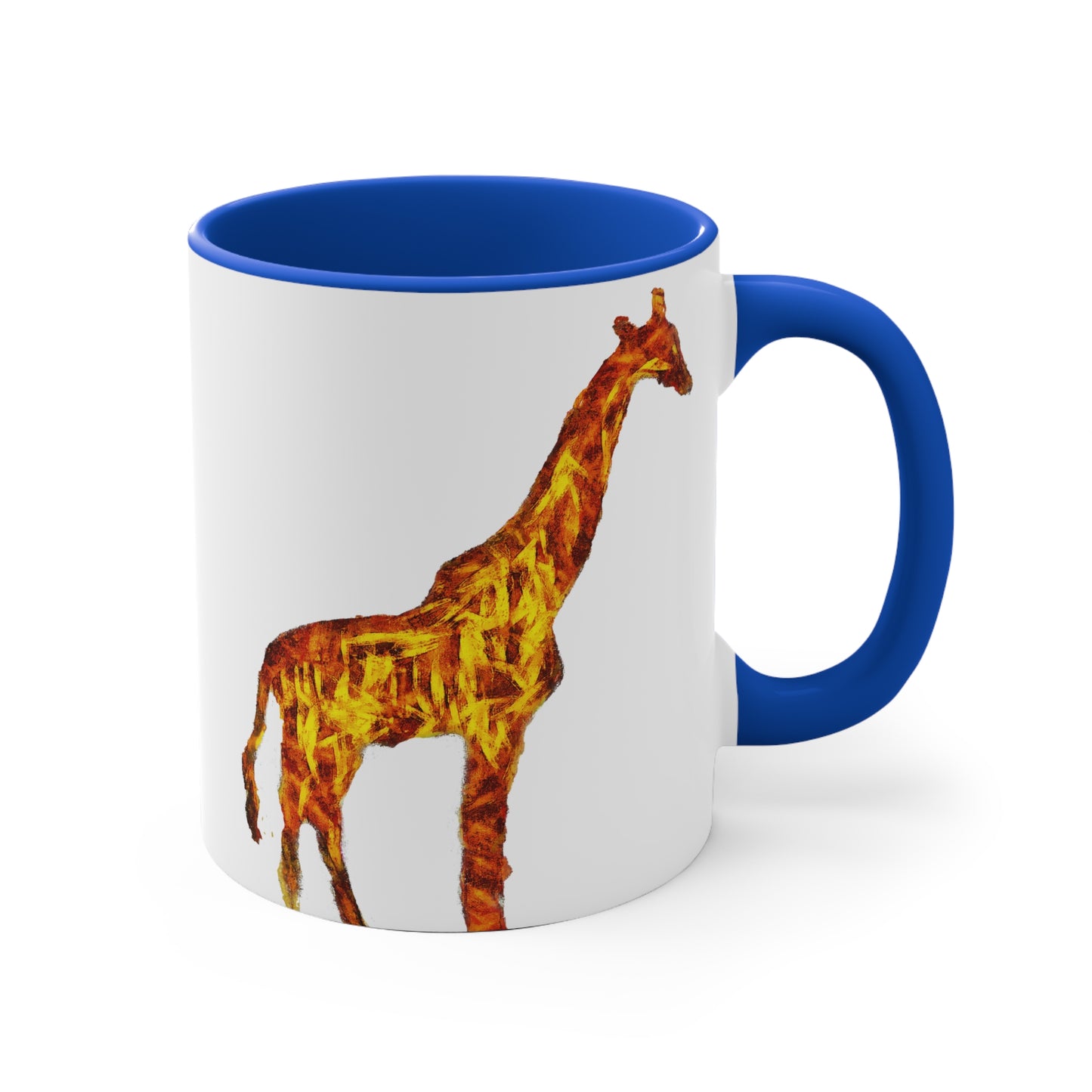 Giraffe 'Camile' Accent Coffee Mug, 11oz