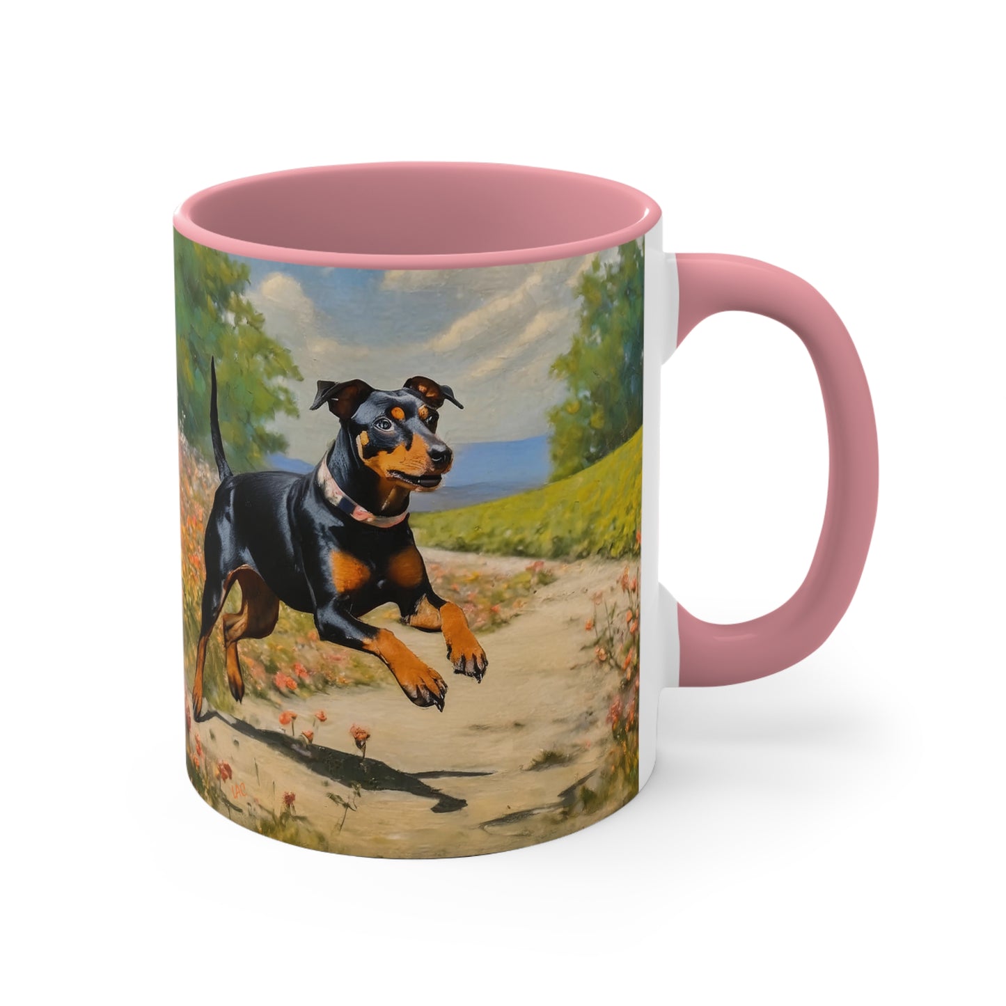 Manchester Terrier 11oz Ceramic Accent Mug