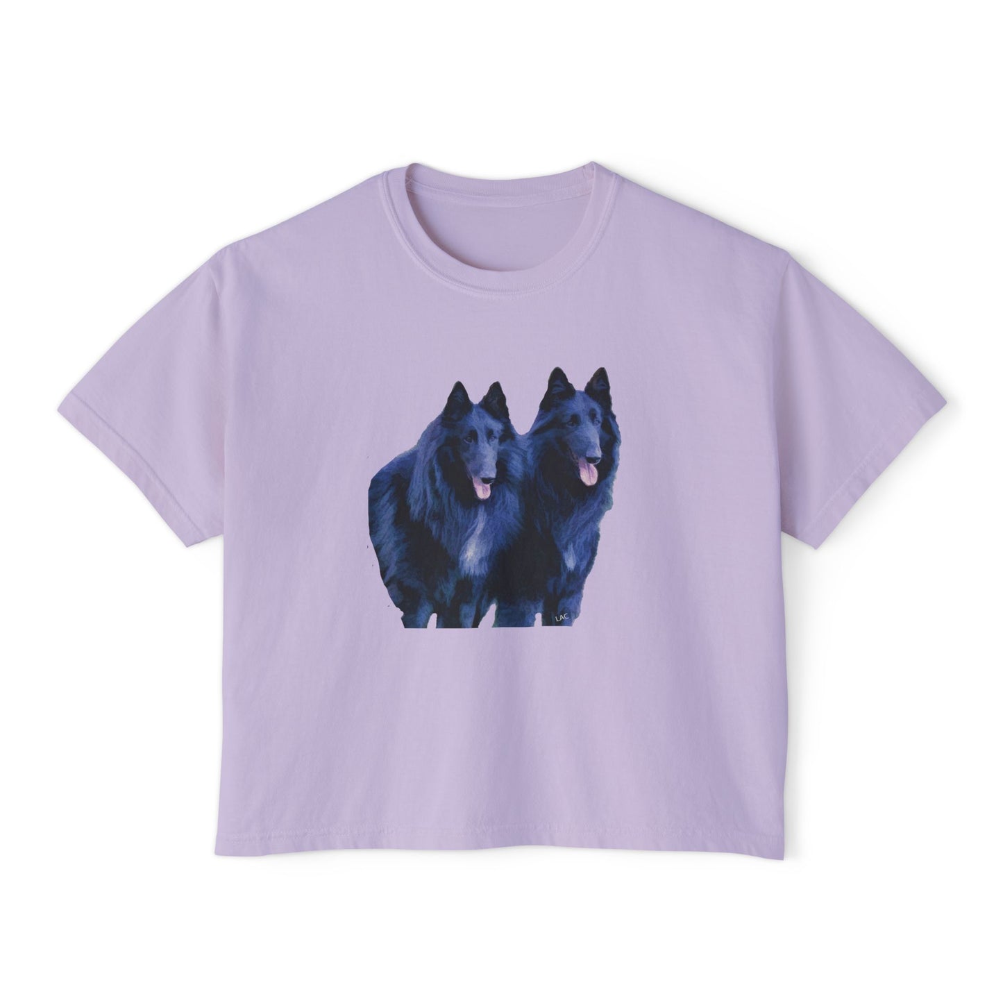 Belgian Shepherd Women's Oversized Boxy Tee