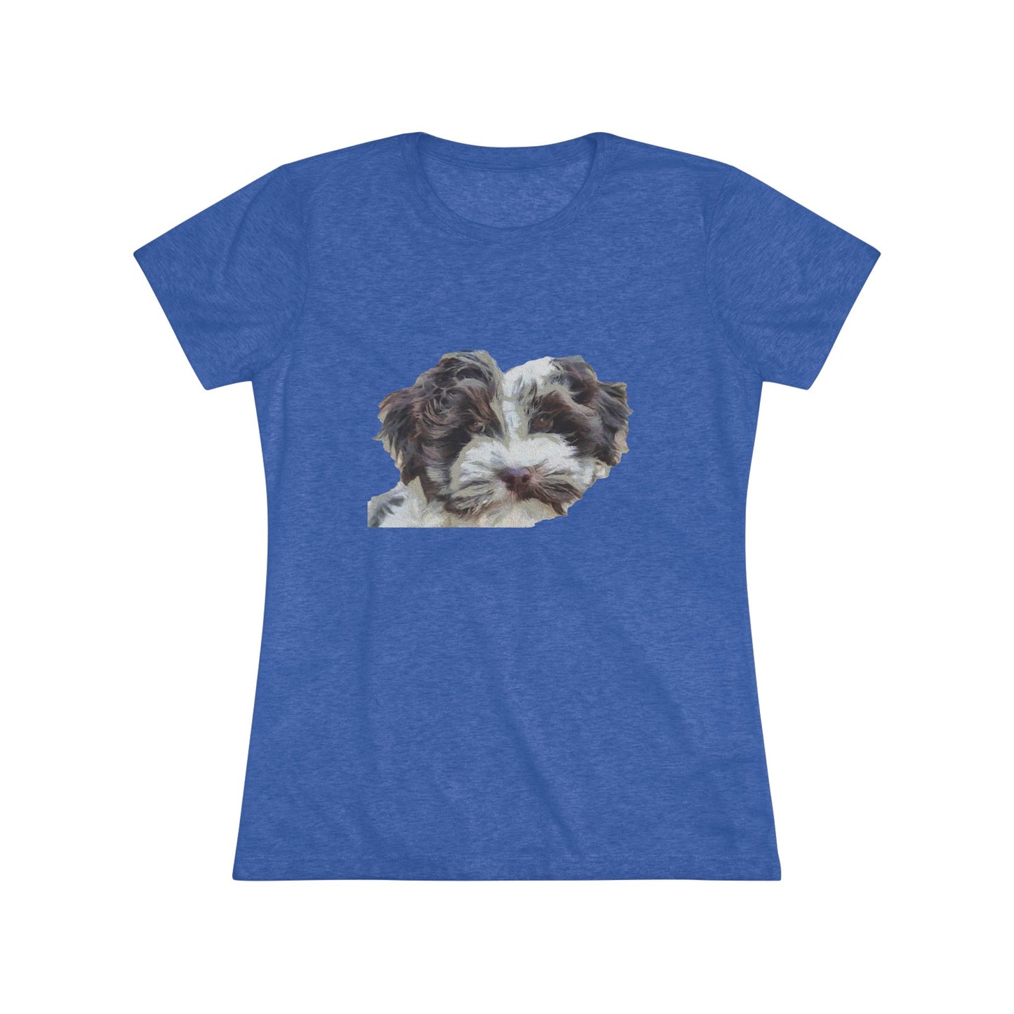 Havanese 'Fideo' Women's Slim Fit Triblend Tee