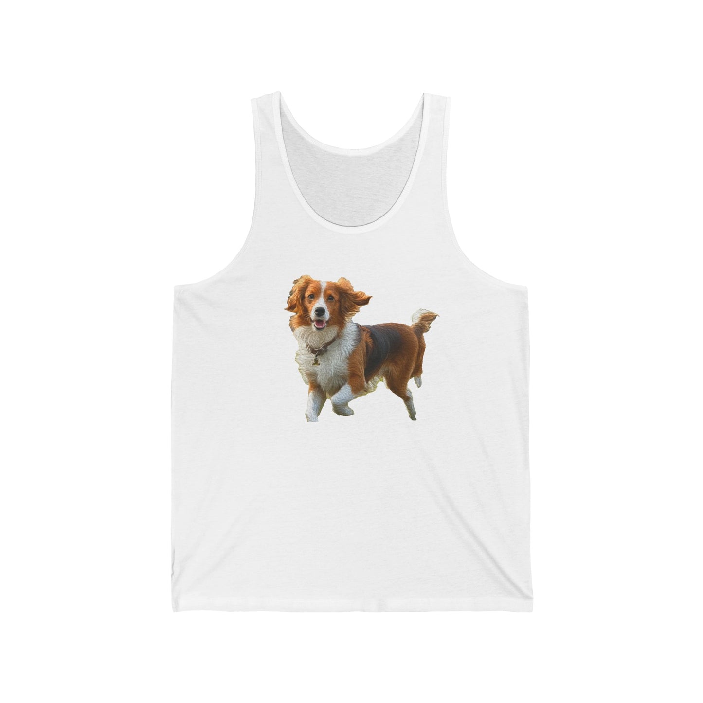 Nederlandse Kooikerhondje Unisex Jersey Tank