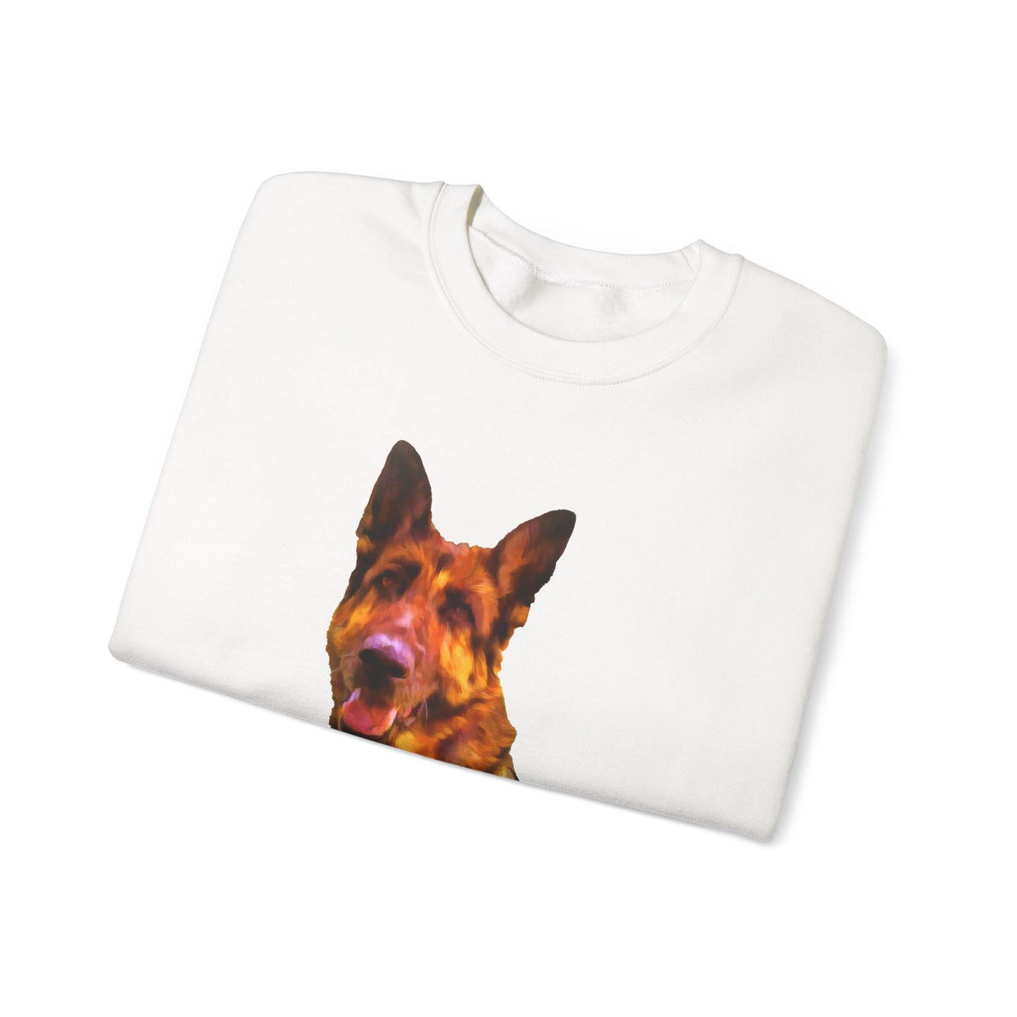 German Shepherd 'Bayli' Unisex 50/50 Crewneck Sweatshirt