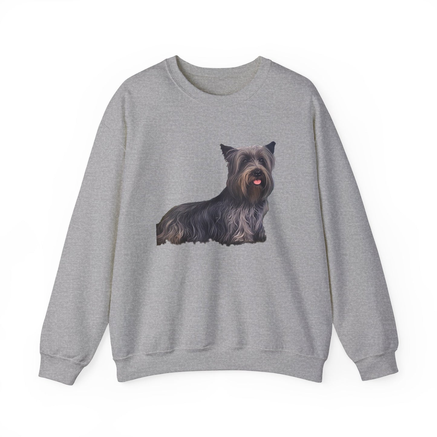 Skye Terrier Unisex 50/50 Crewneck Sweatshirt