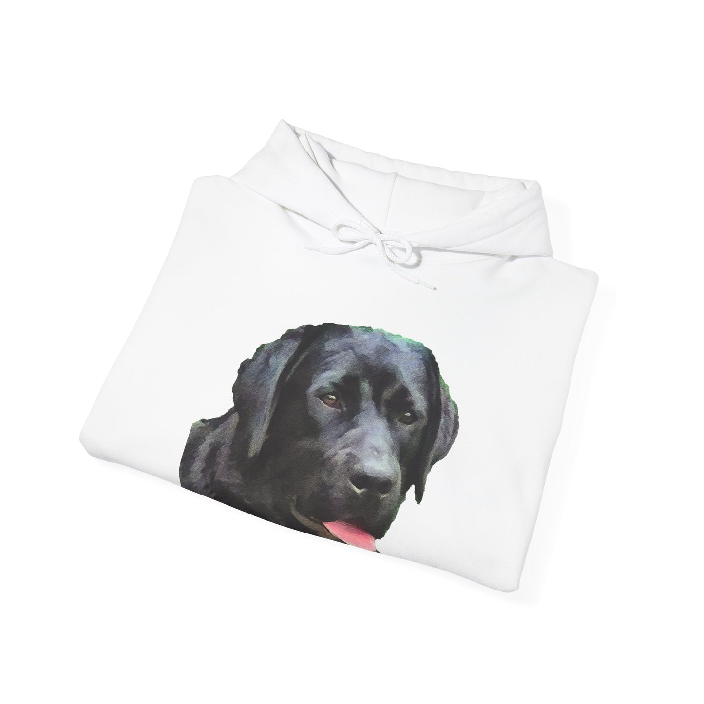 Labrador Retriever 'Rizzo' Unisex 50/50 Hoodie