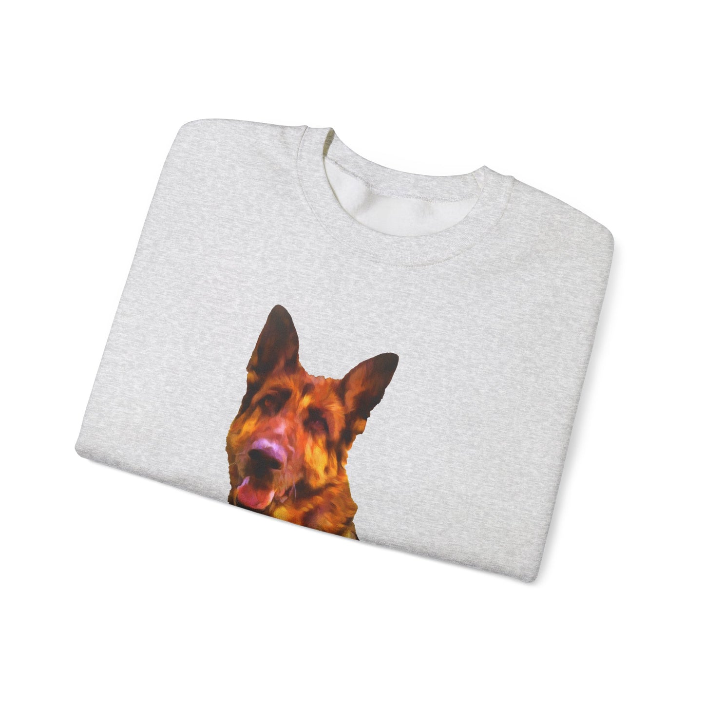 German Shepherd 'Bayli' Unisex 50/50 Crewneck Sweatshirt