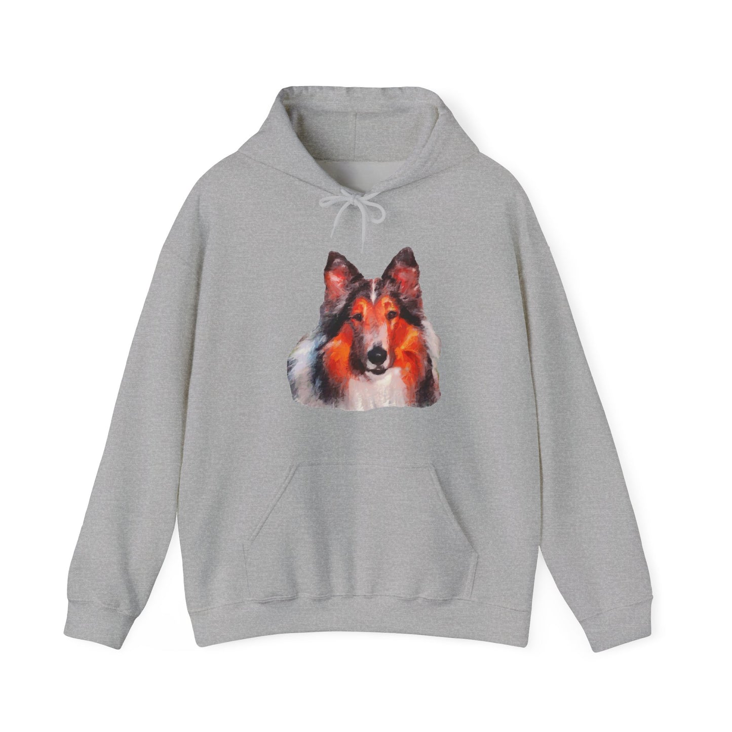 Rough Coated Collie Love Unisex Hoodie