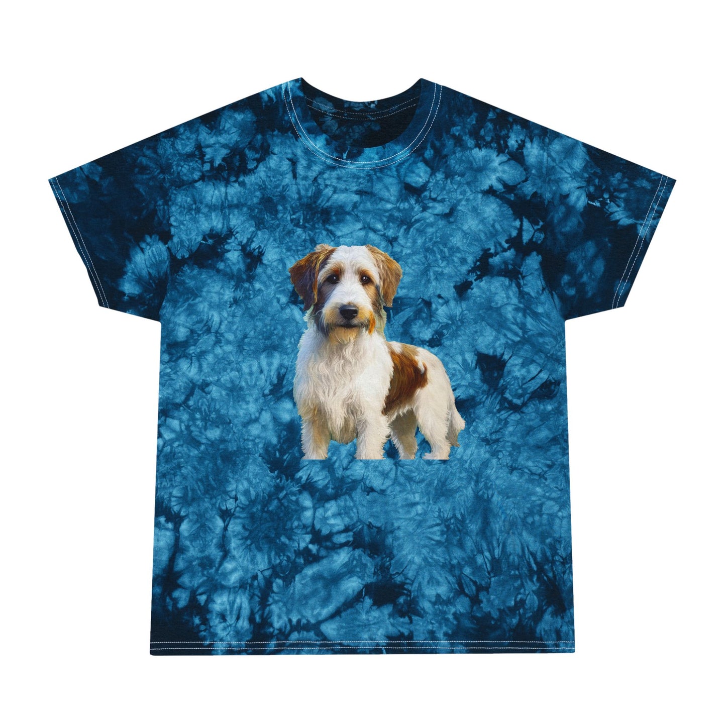 Kromfohrländer - Tie-Dye Tee, Crystal