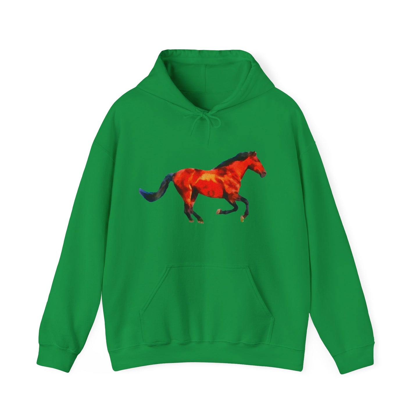 Horse 'Old Red' Unisex 50/50 Hoodie