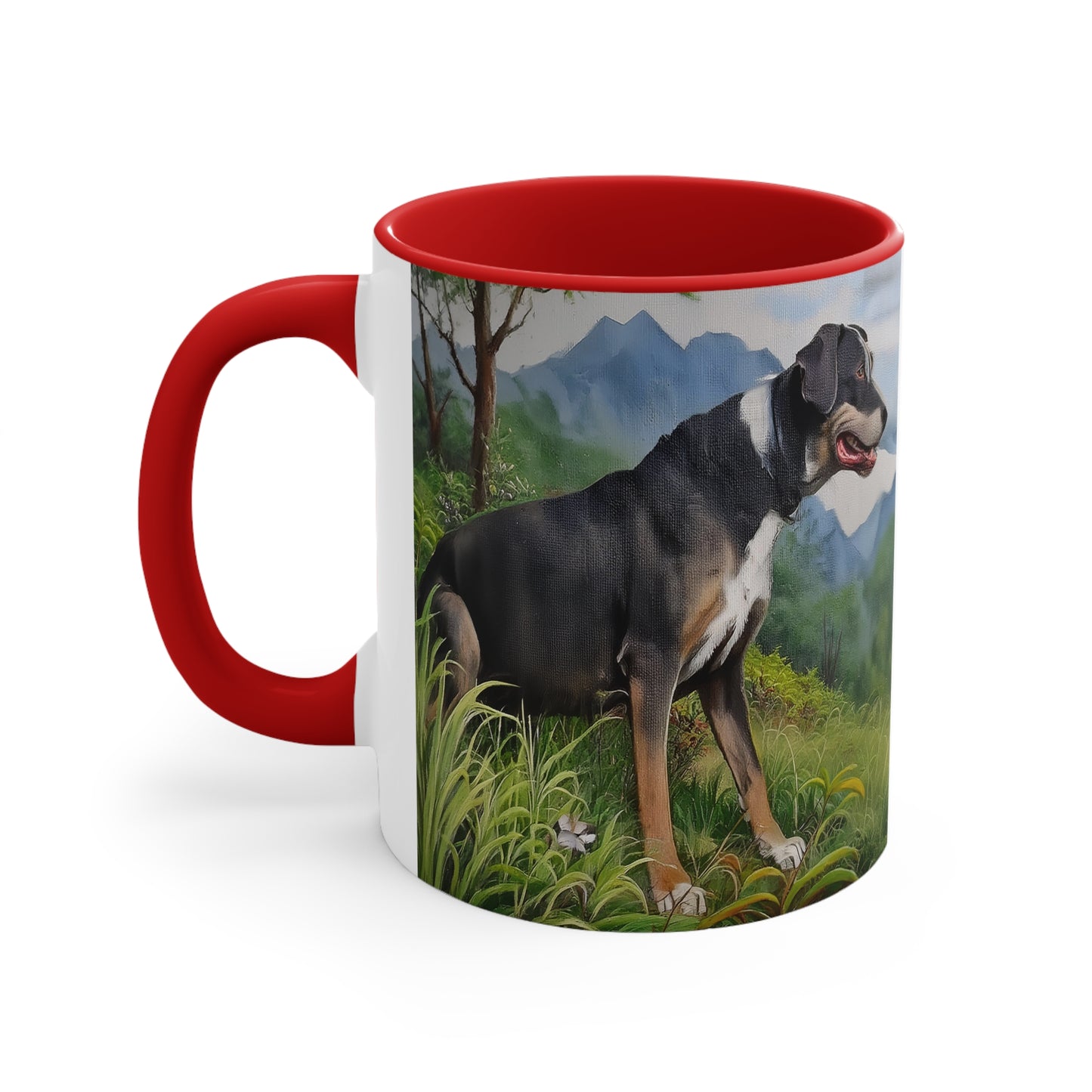 Mountain Cur 11oz Ceramic Accent Mug