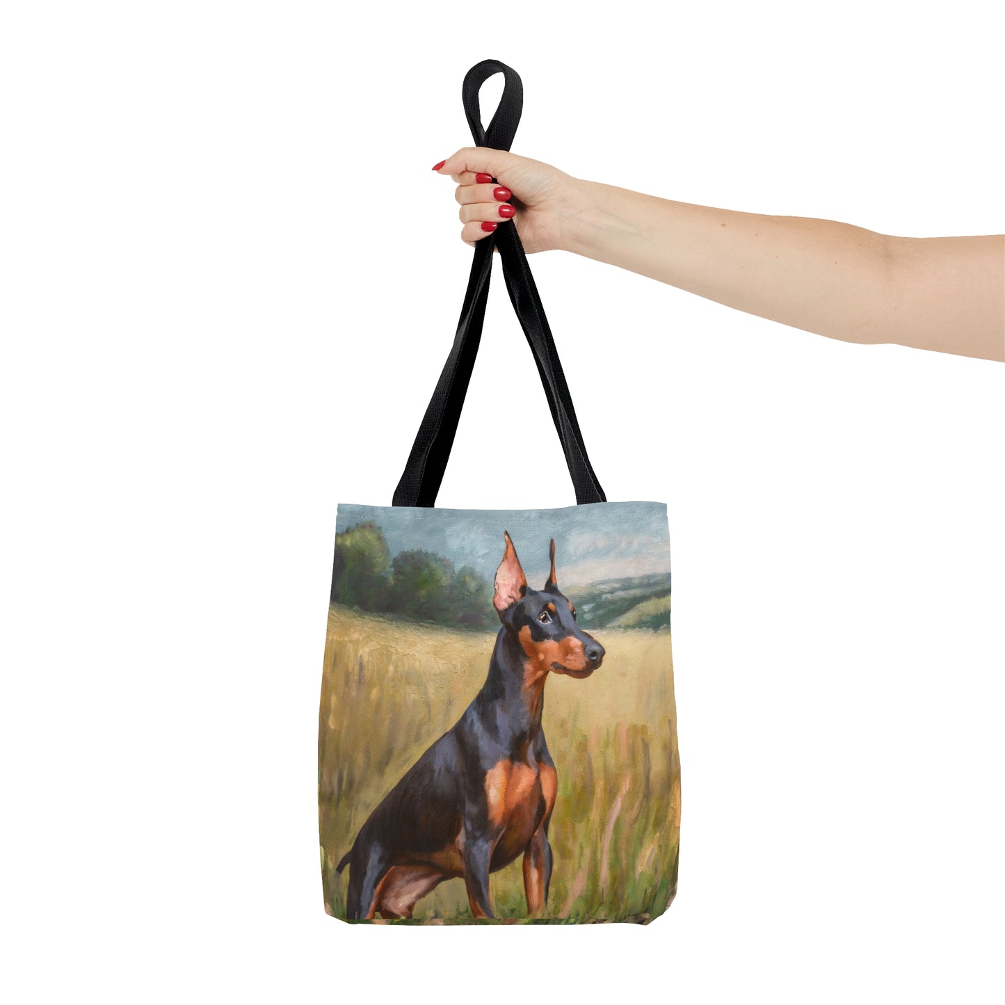 German Pinscher All-Over Print Tote Bag